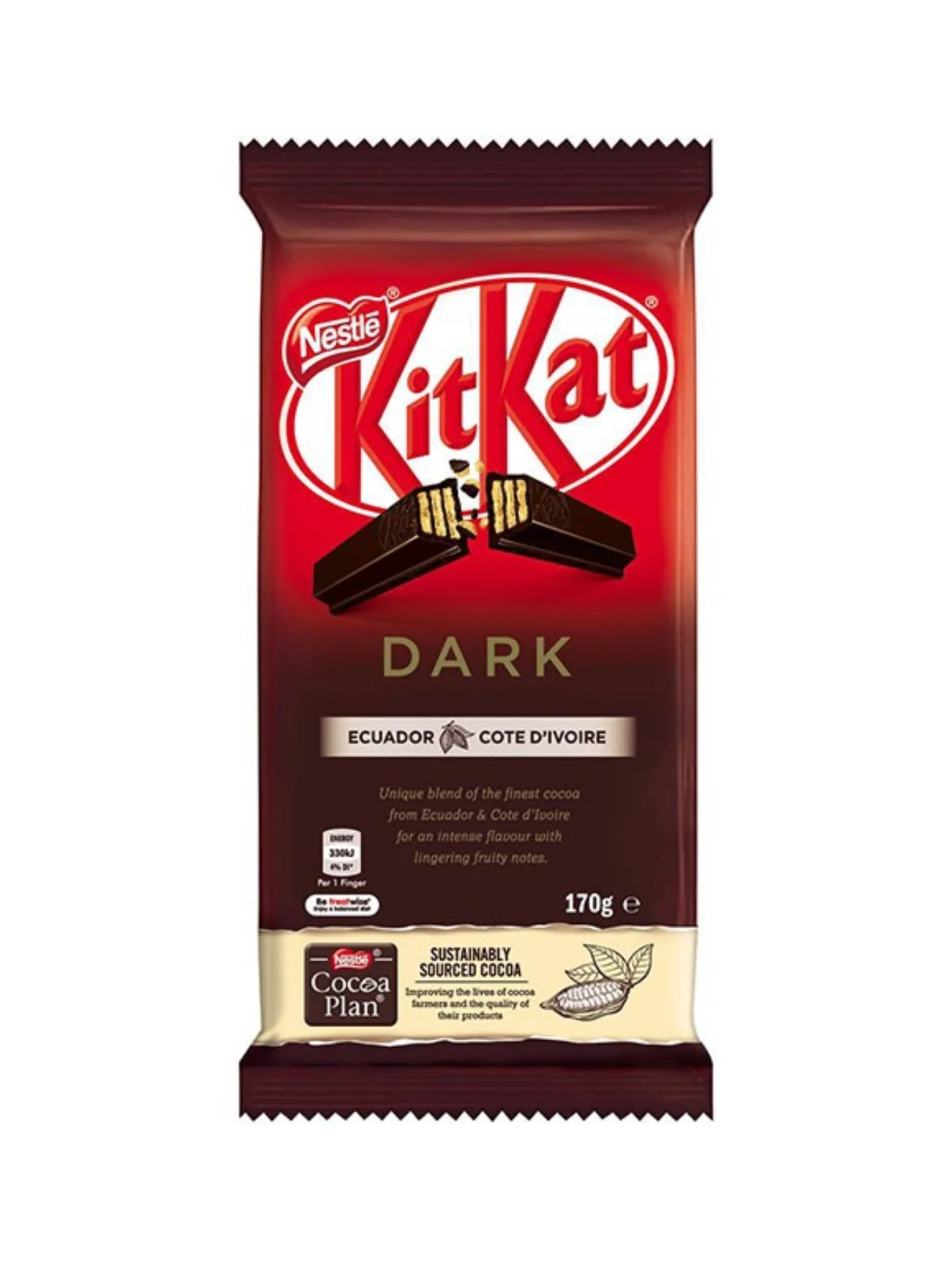 KITKAT DARK CHOCOLATE BLOCK 170G
