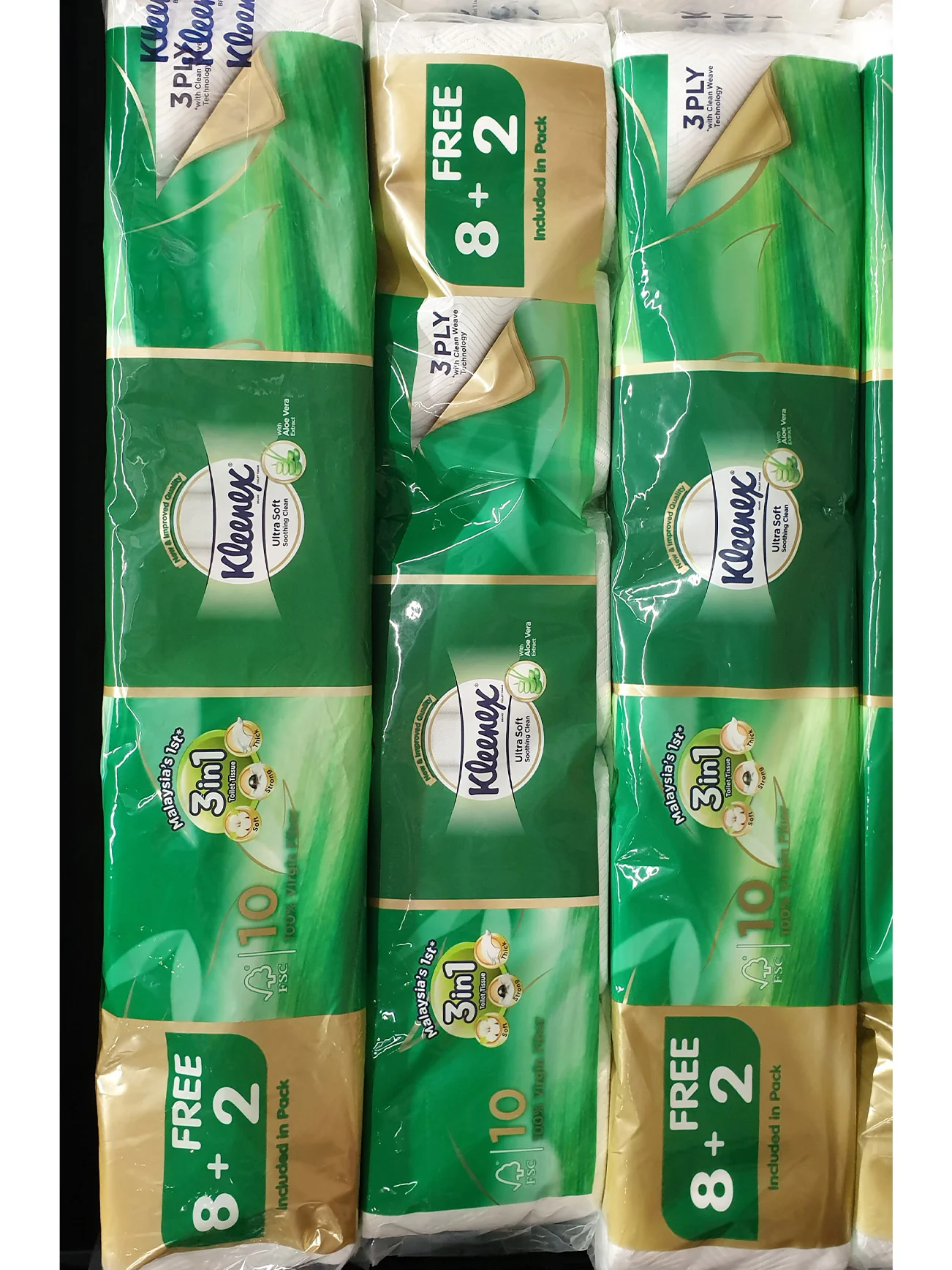 KLEENEX BT CLEAN CARE ALOE 190SX10R - Image 5