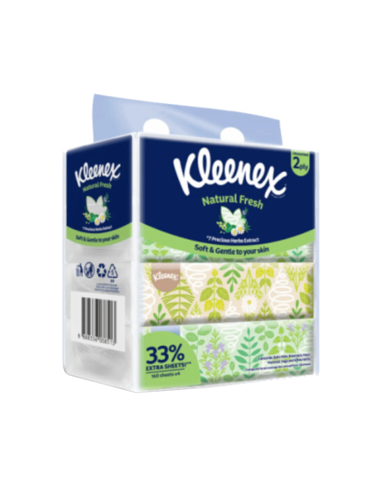 KLEENEX FT BOX 4X90S