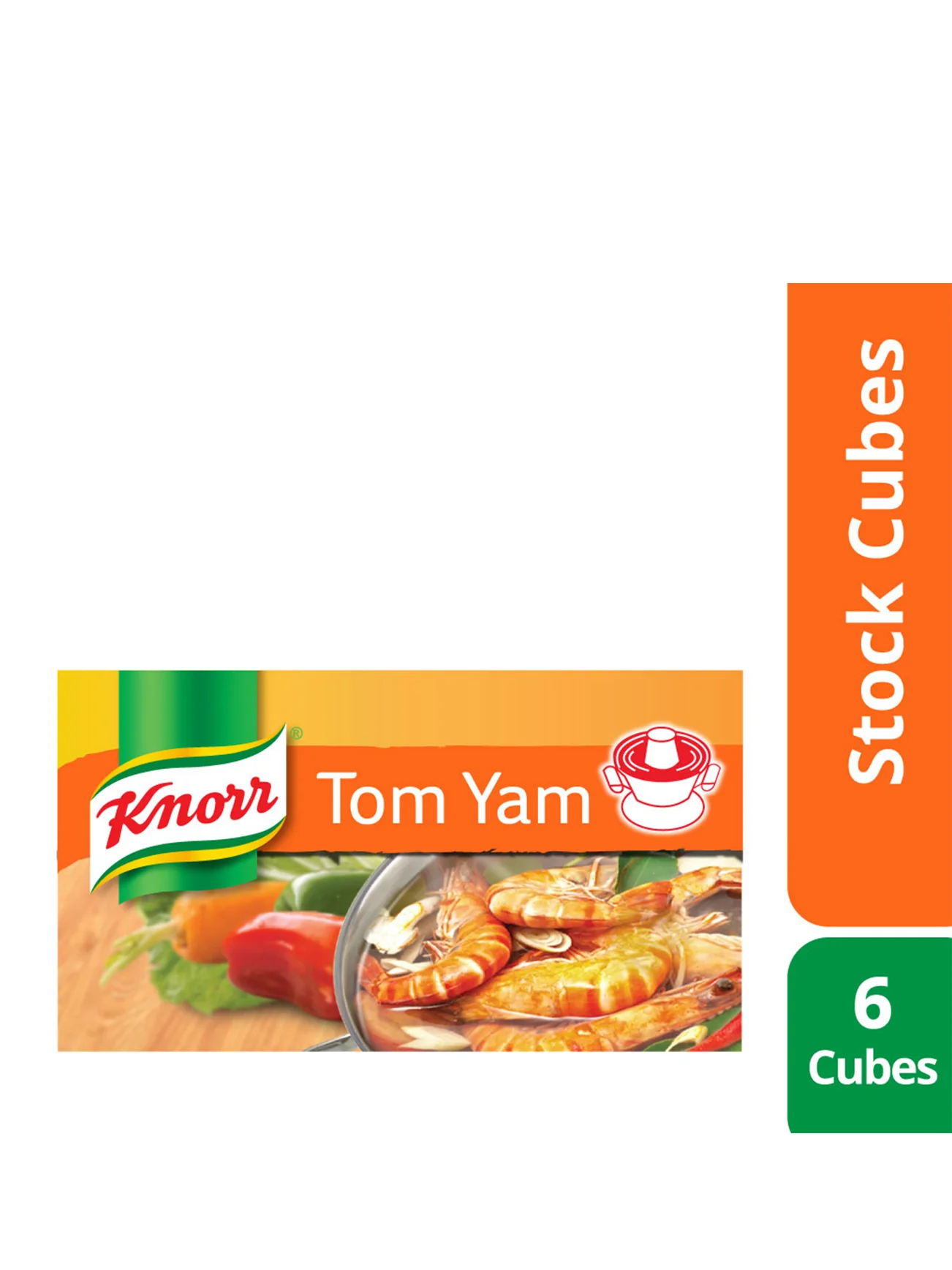 KNORR CUBE TOM YAM 6PCS 60G