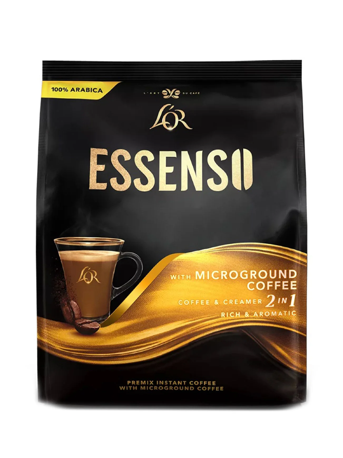 L'OR ESSENSO 2IN1 MICROGRD COFFEE&CREAMER 20SX16G - Image 2