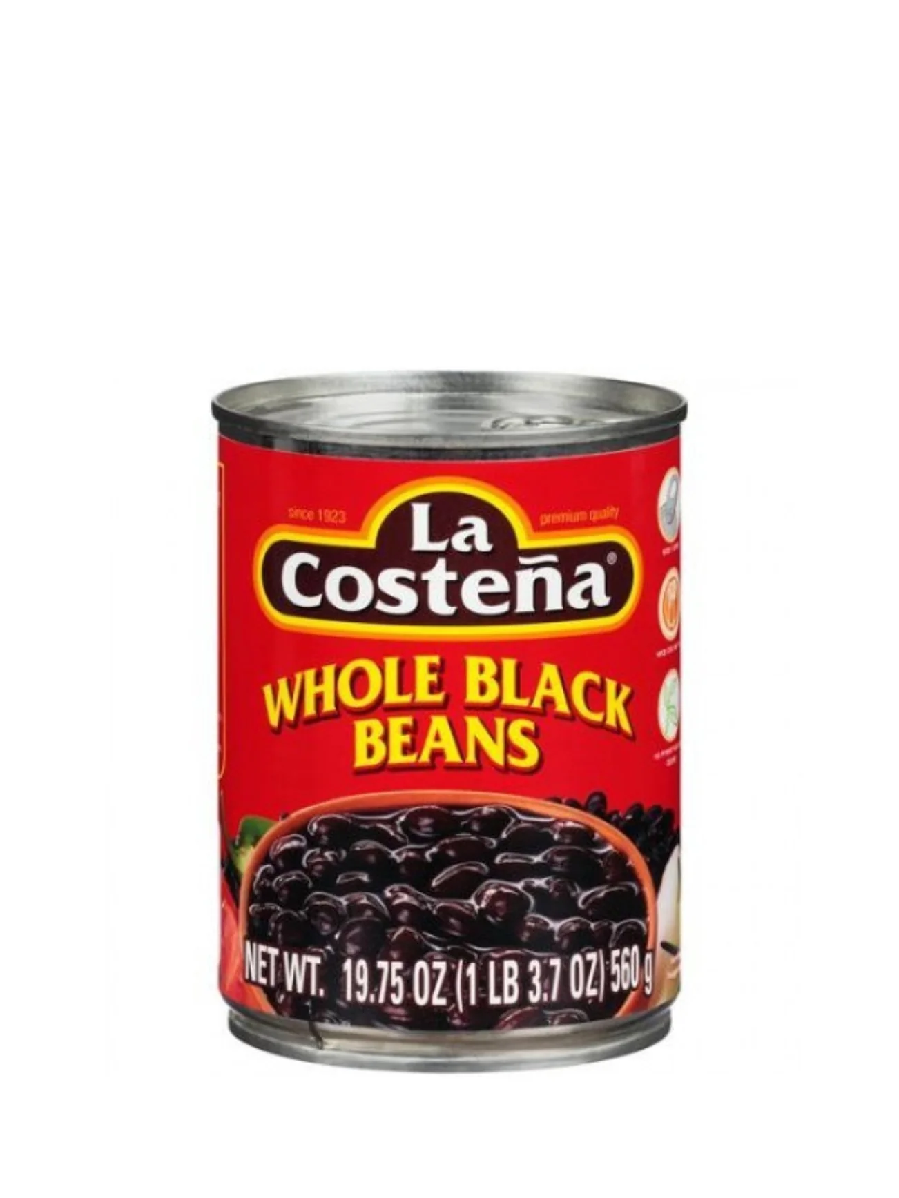 LA COSTENA WHOLE BLACK BEANS 540GM