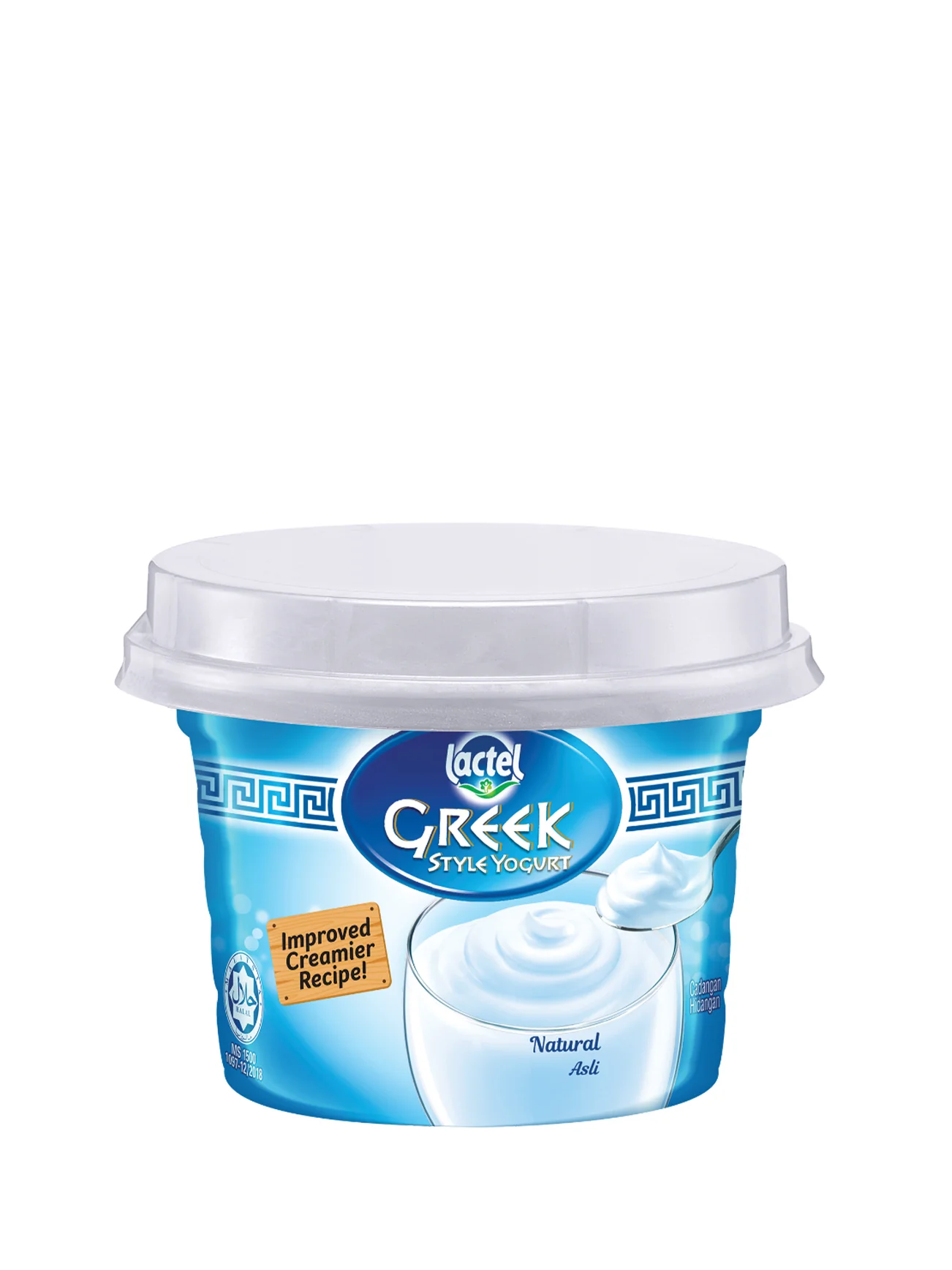 LACTEL GREEK SYTLE YGT NATURAL 130GM