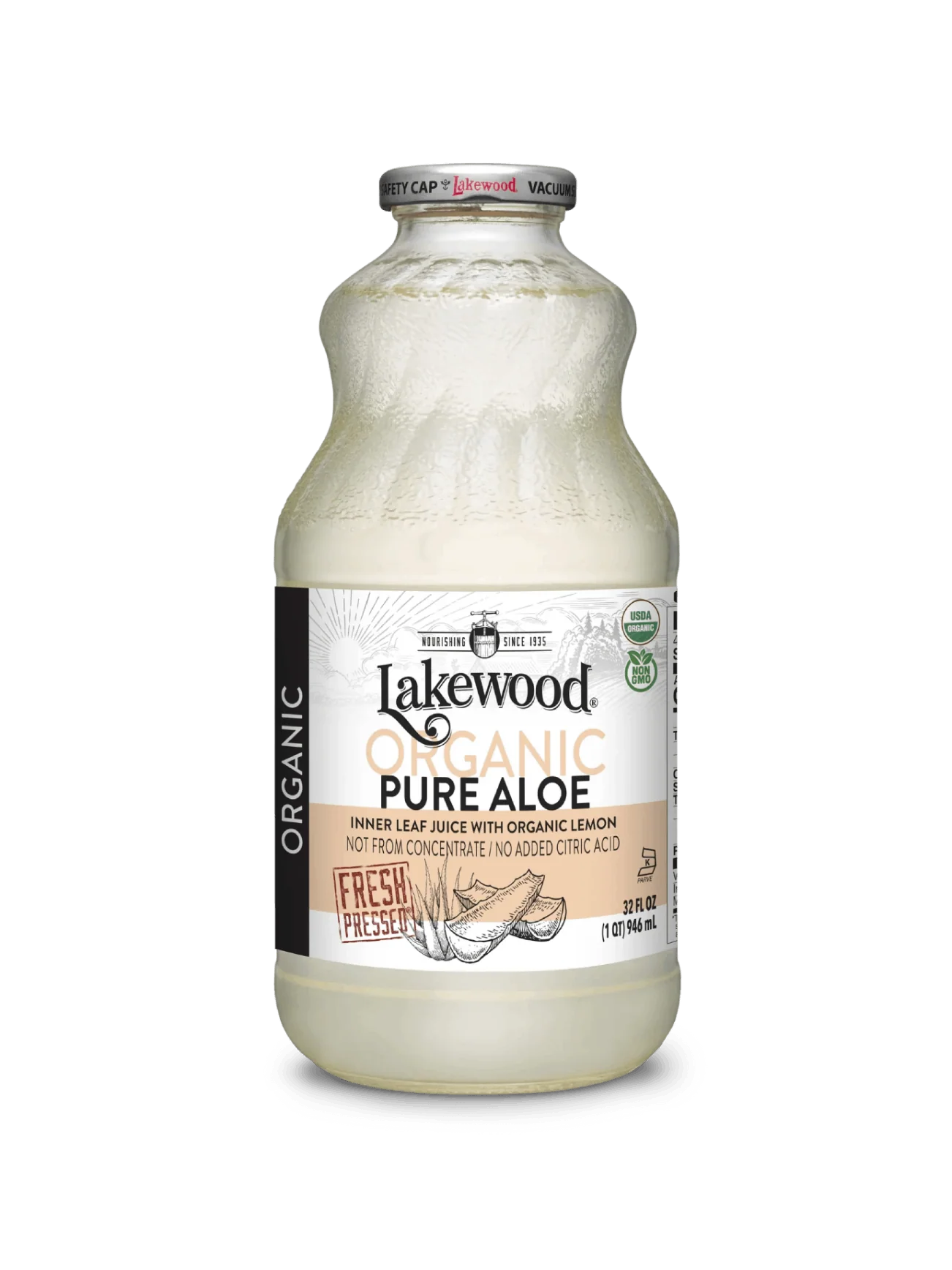 LAKEWOOD ORG PURE ALOE 32OZ
