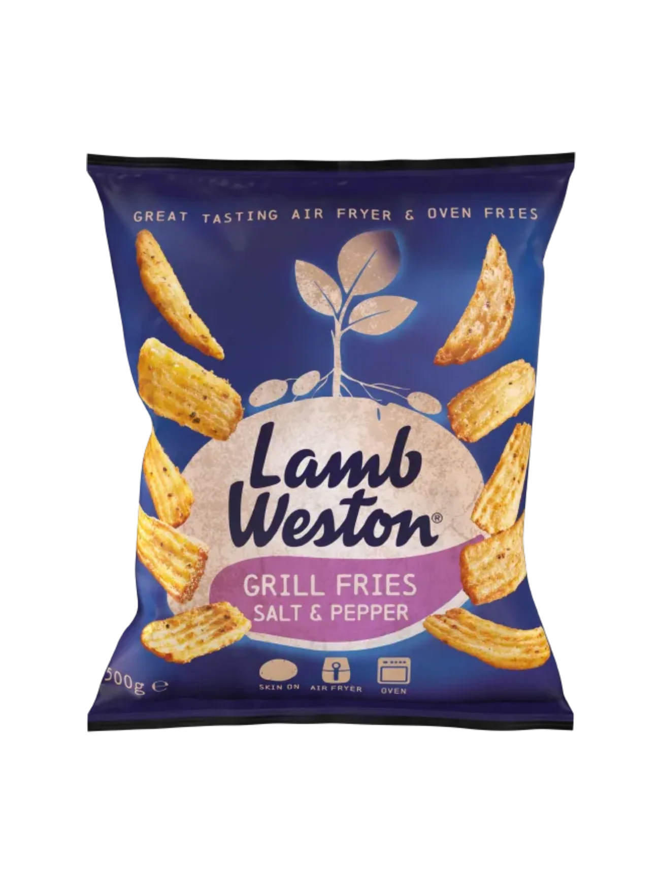 LAMB WESTON GRILL FRIES SALT & PEPPER 500G