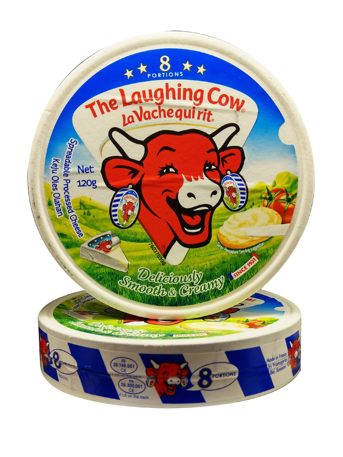 LAUGHING COW CHEESE SPREAD (8P) 120GM - Image 2