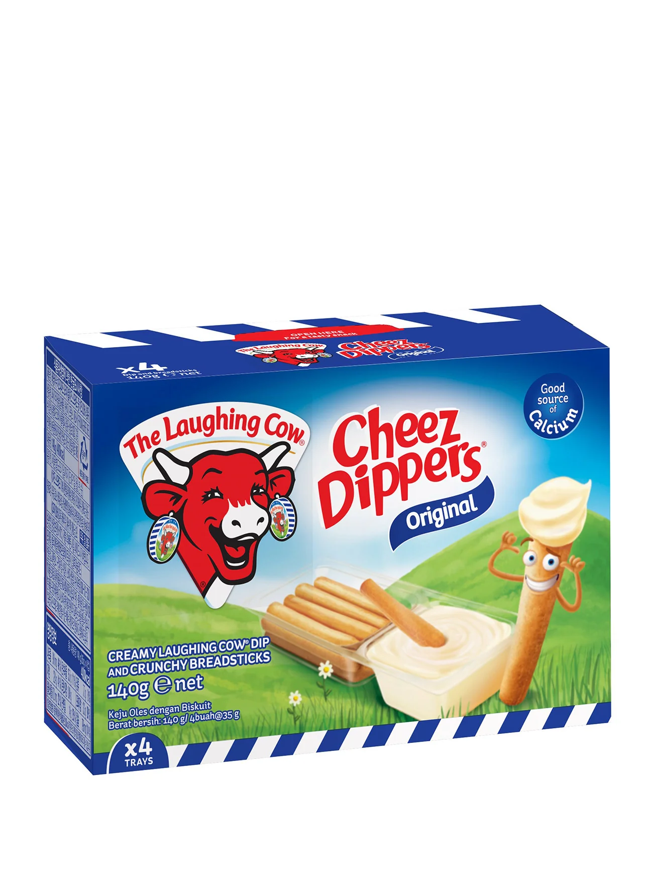 LAUGHING COW CHEEZ DIPPERS 4T 140G