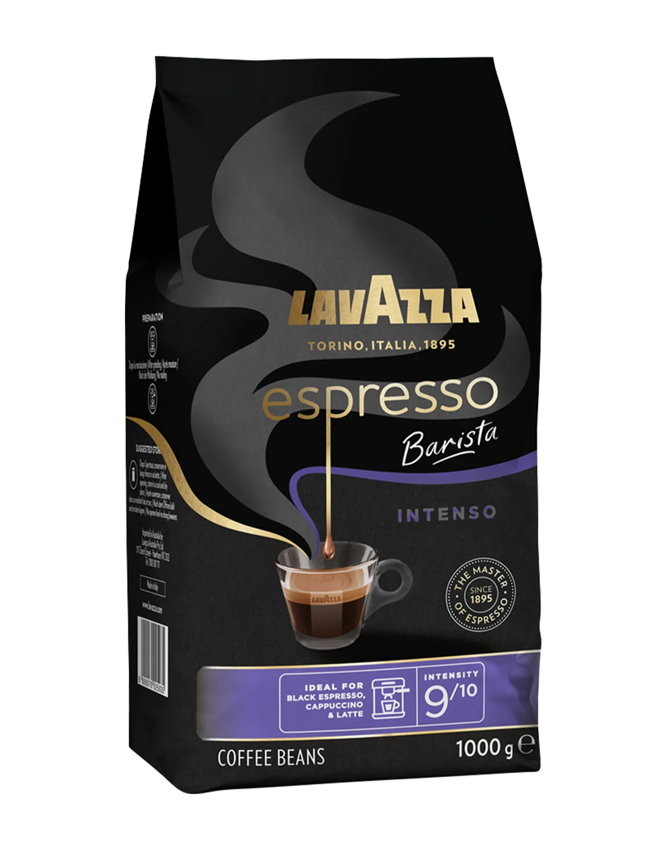 LAVAZZA ESPRESSO BARISTA INTENSO BEAN 1KG