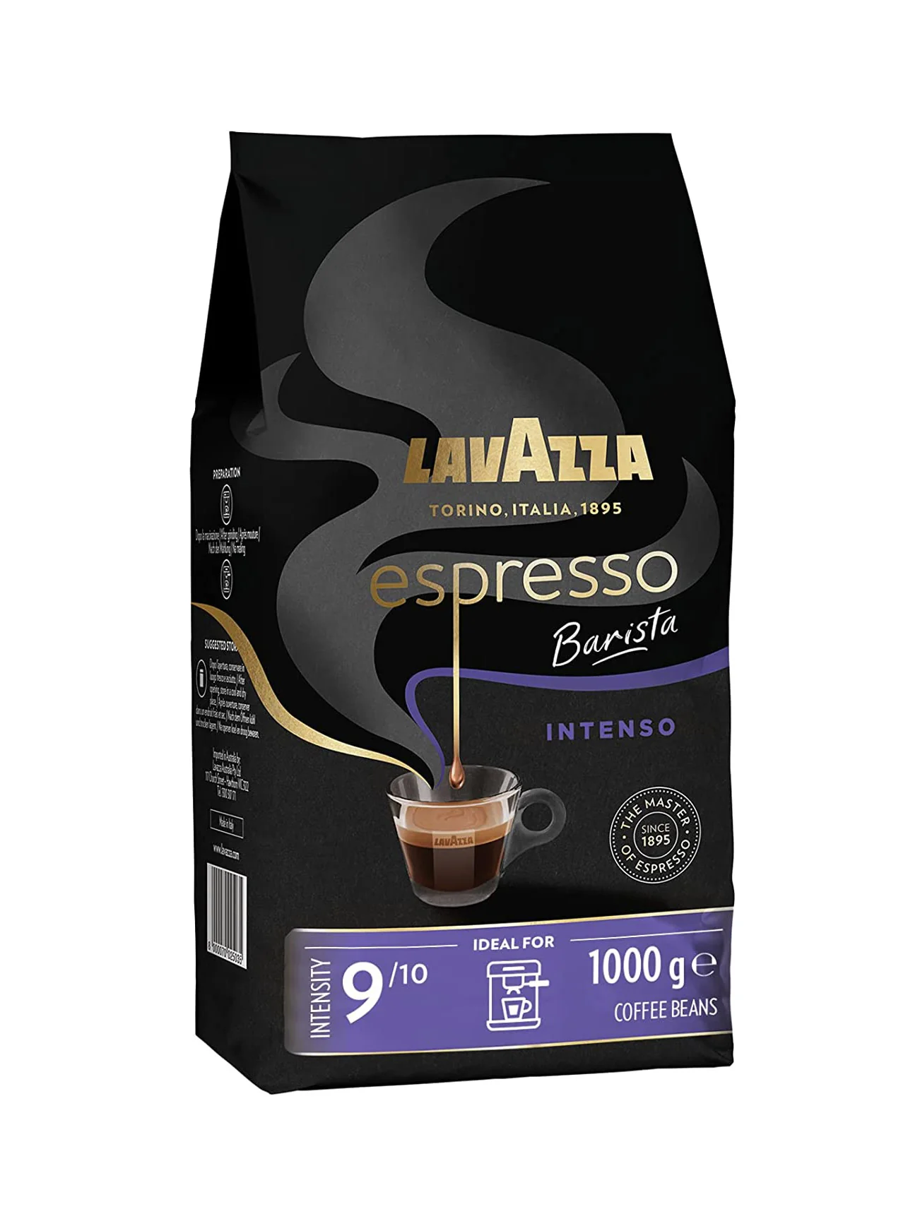 LAVAZZA ESPRESSO BARISTA INTENSO BEAN 1KG - Image 2