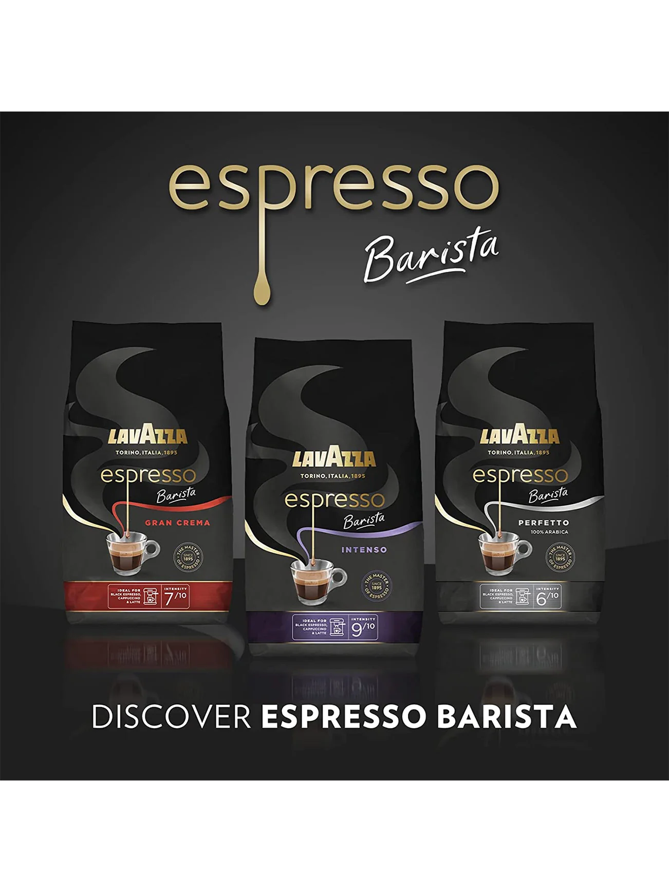 LAVAZZA ESPRESSO BARISTA INTENSO BEAN 1KG - Image 9