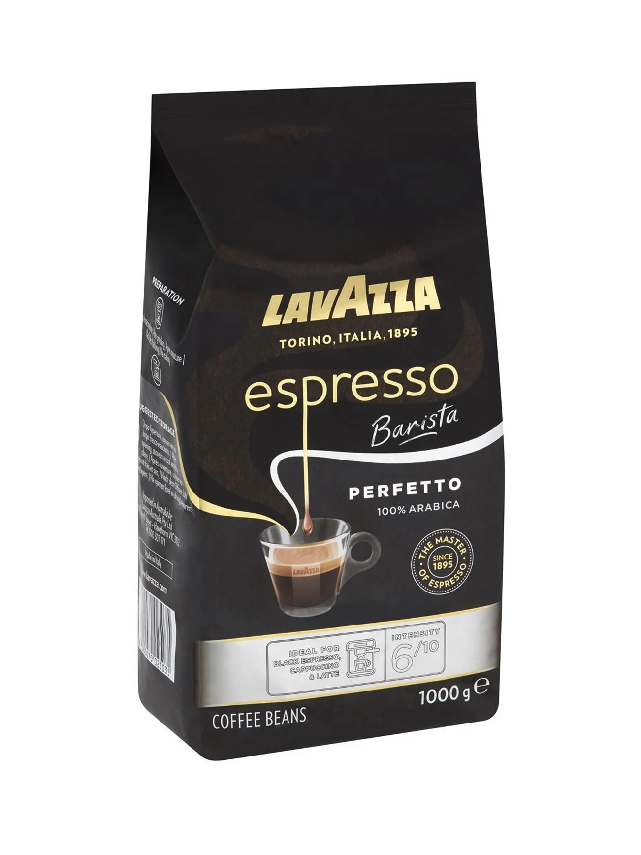 LAVAZZA ESPRESSO BARISTA PERFETTO BEAN 1KG - Image 2