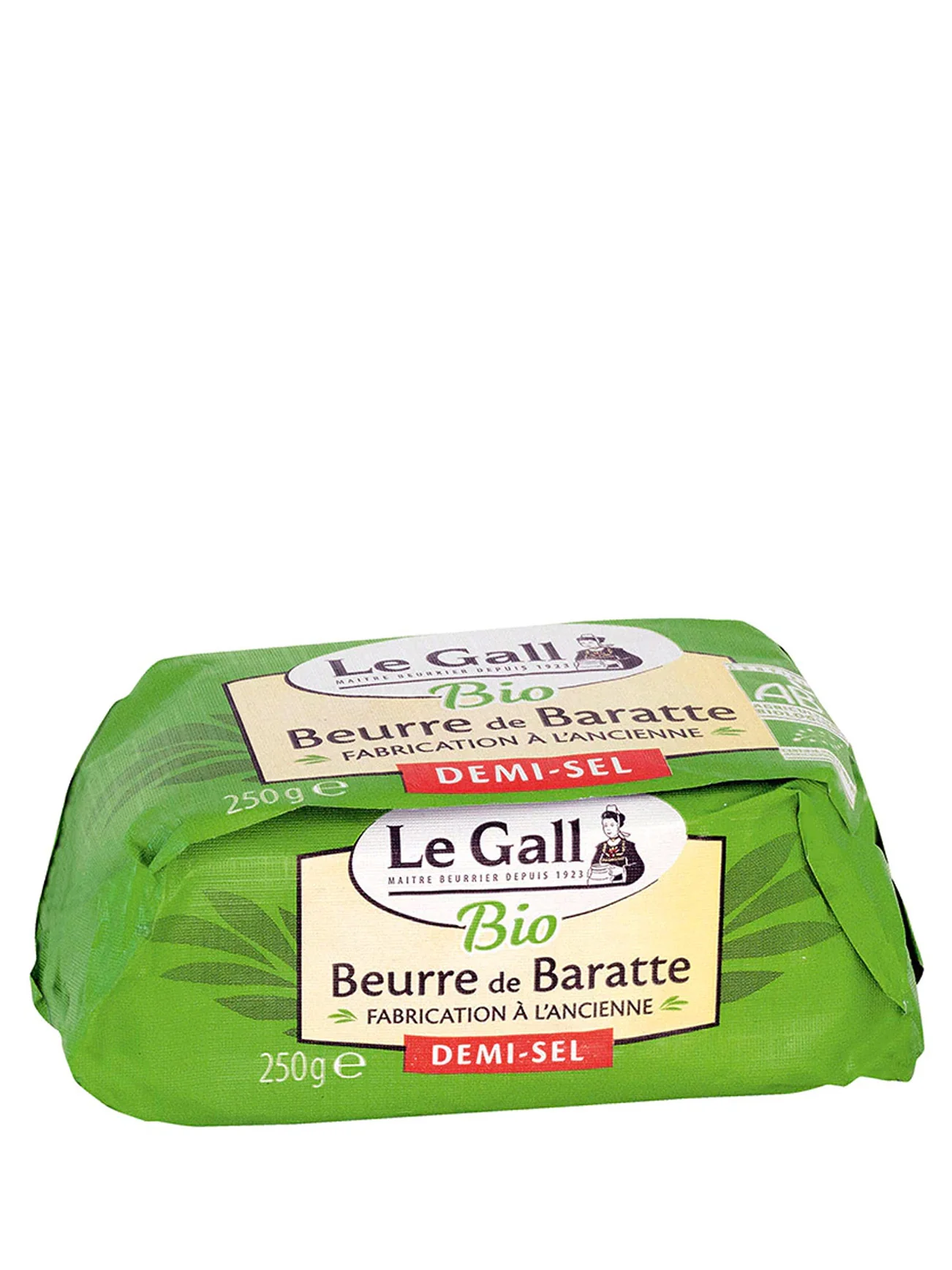 LE GALL ORG SLIGHTLY SALT CHURNED BUTTER MOLD 125G