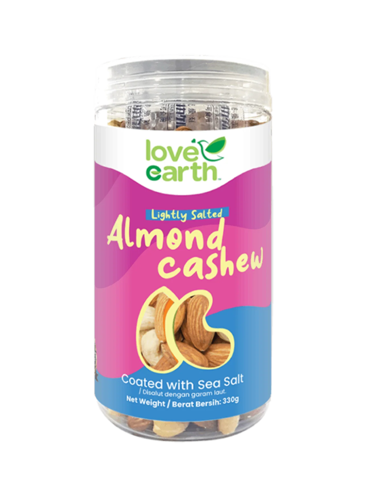 LE LIGHTLY SALTED ALMOND CASHEW 330G