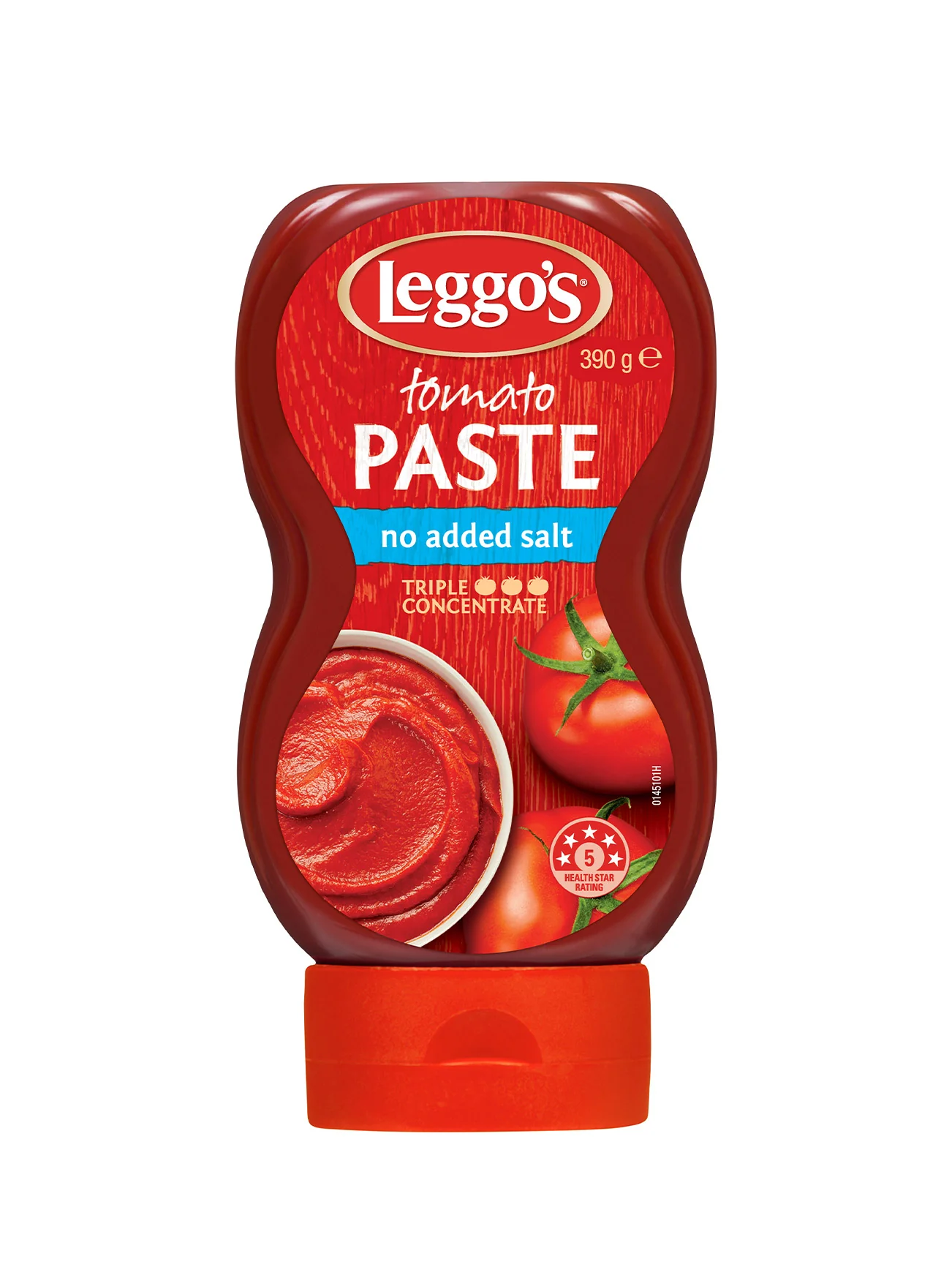 LEGGO'S SQUEEZE NO ADDED SALT TOMATO PASTE 390G - Image 3