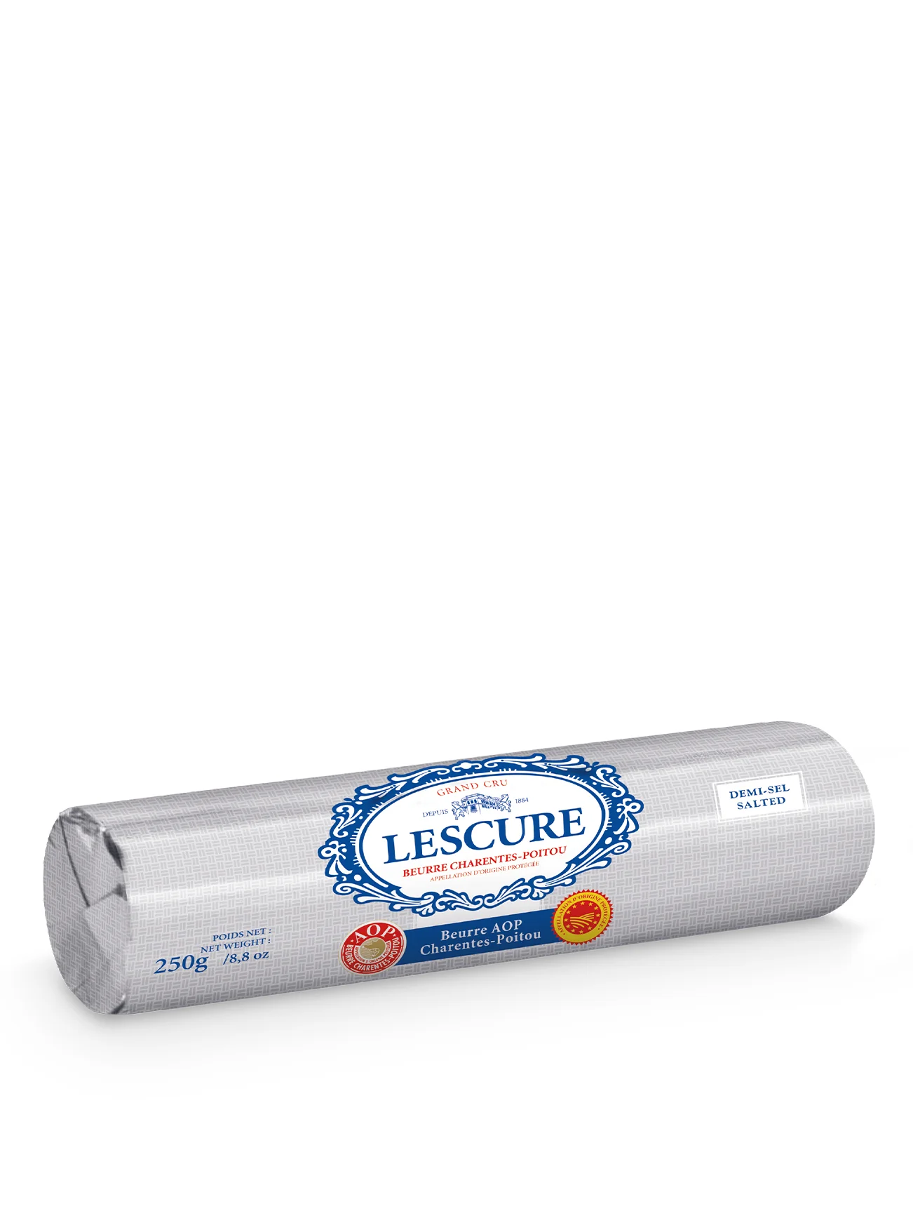 LESCURE SALTED ROLLED BUTTER 250G - Image 2