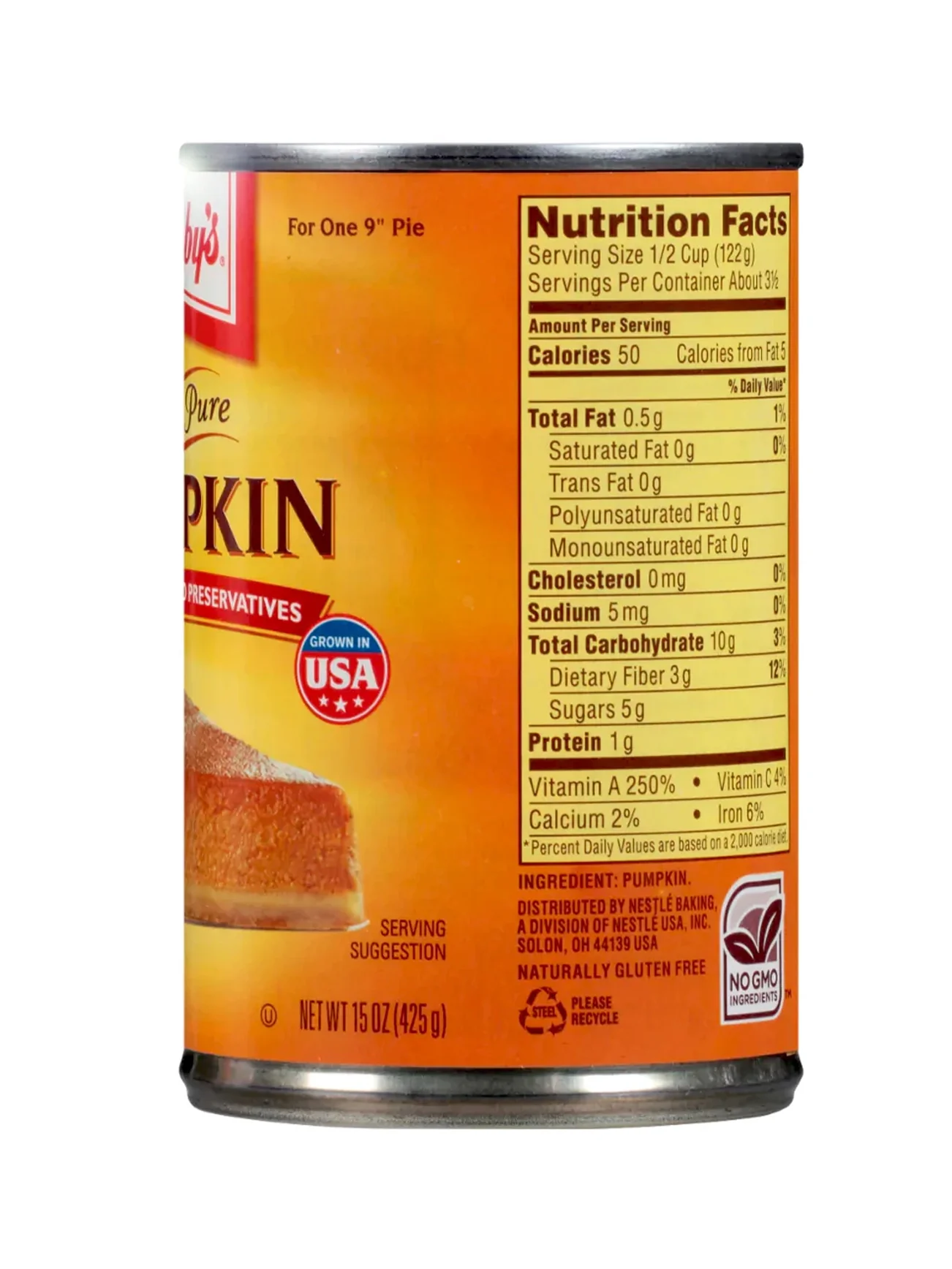 LIBBY'S 100% PURE PUMPKIN 15OZ - Image 2