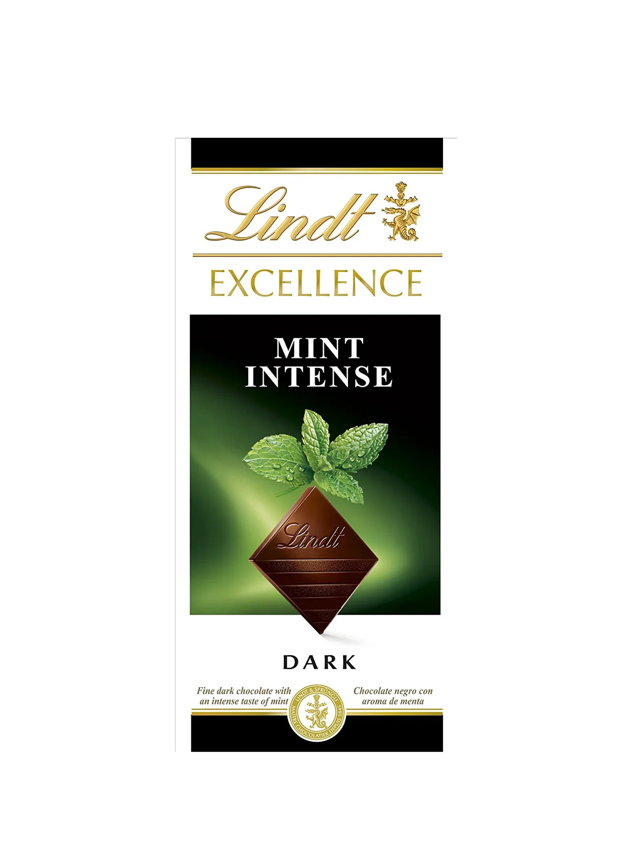 LINDT EXCELLENCE MINT INTENSE 100G - Image 2