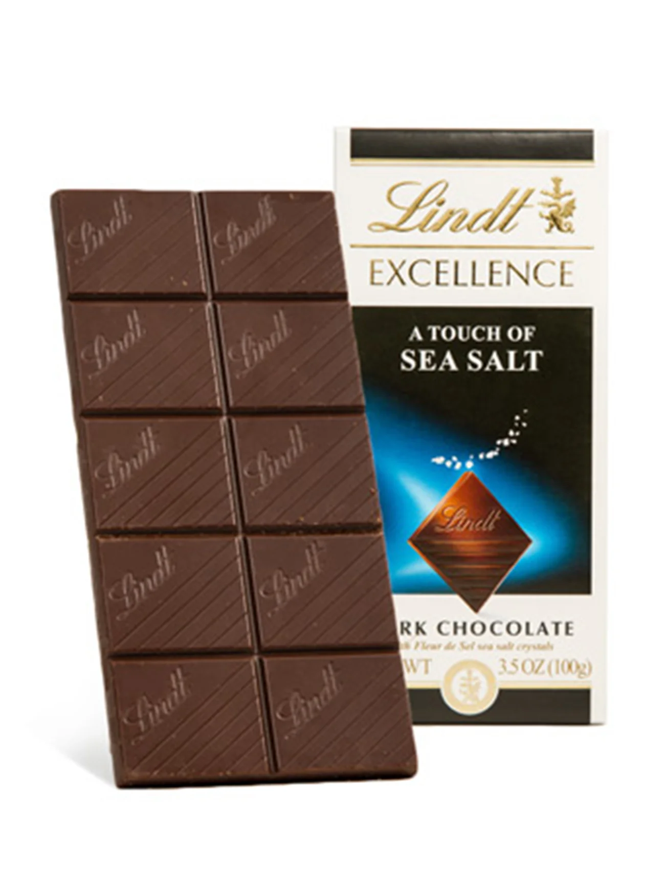 LINDT EXCELLENCE SEA SALT 100GM - Image 2