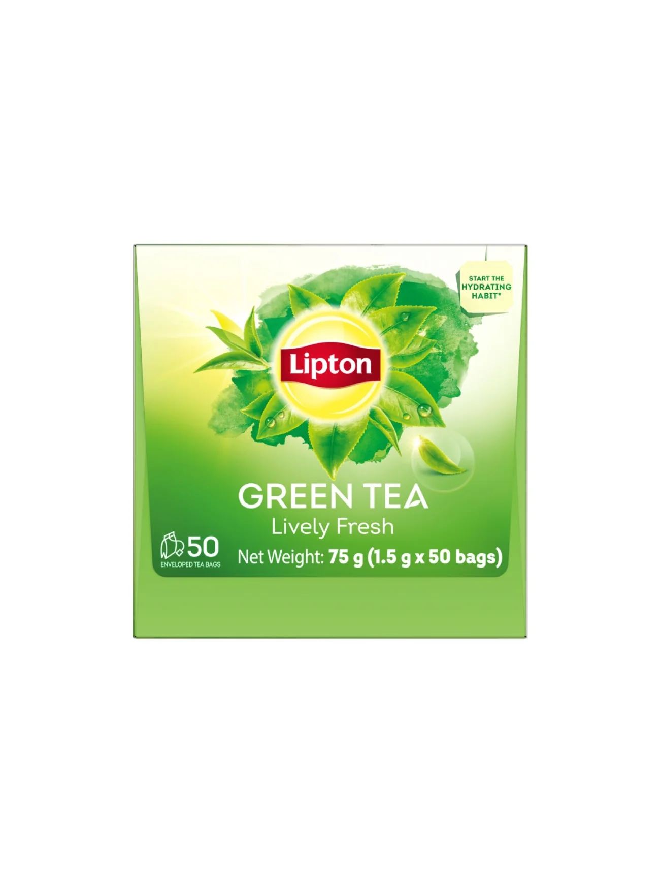LIPTON FRESH GREEN TEA EK 50SX1.5G
