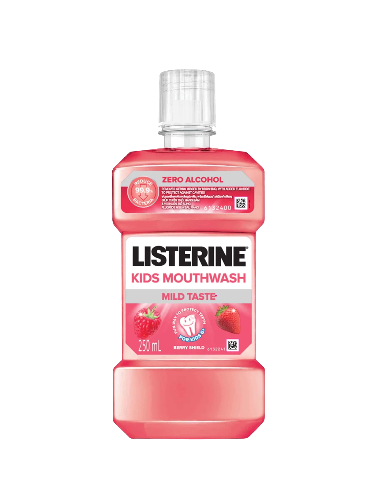 LISTERINE KIDS MOUTHWASH BERRY SHIELD 250ML
