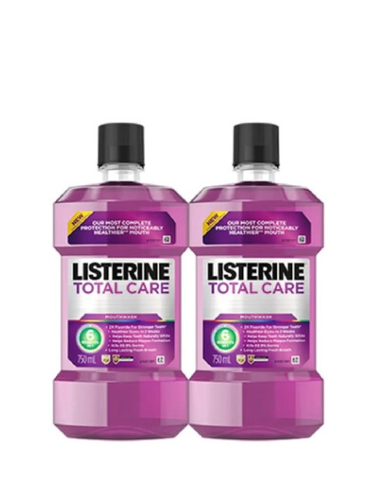 LISTERINE TOTAL CARE TP 2X750ML