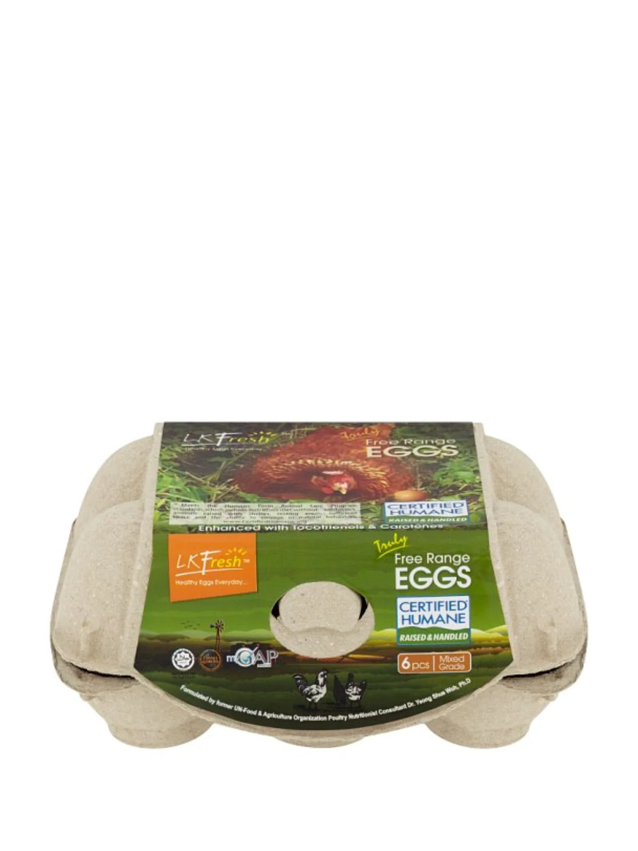 LK FRESH FREE RANGE EGGS 6S - Image 2
