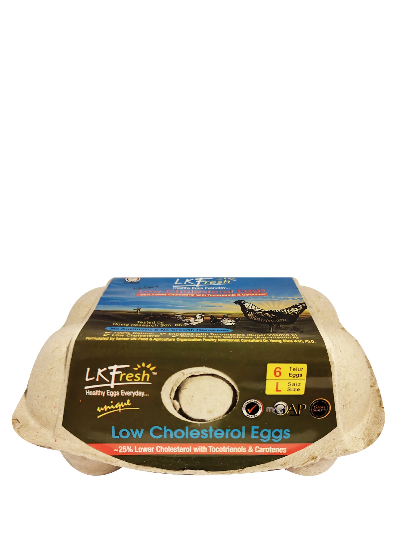 LK FRESH LOW CHOLESTEROL EGGS 6'S - Image 3
