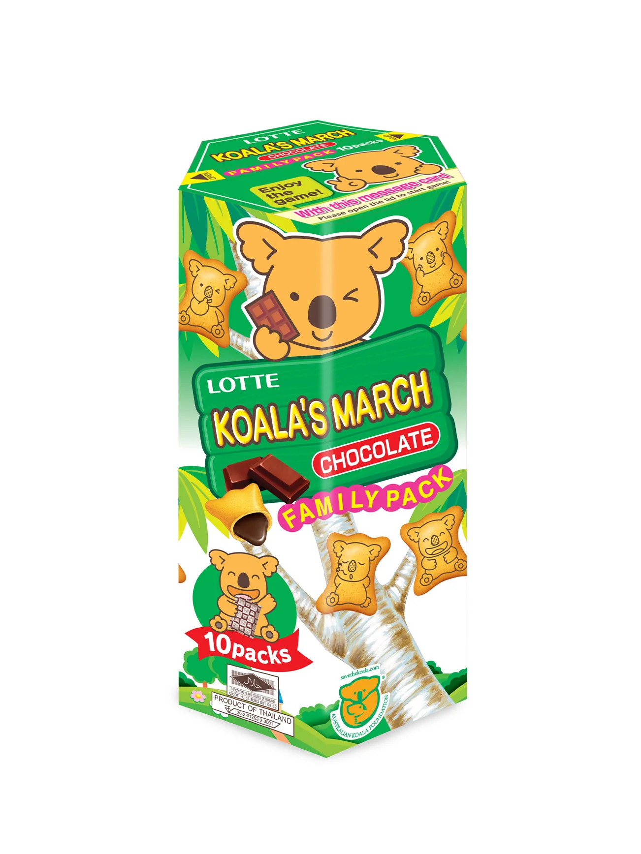 LOTTE KOALAS MARCH CHOC FAMILY PACK 195G