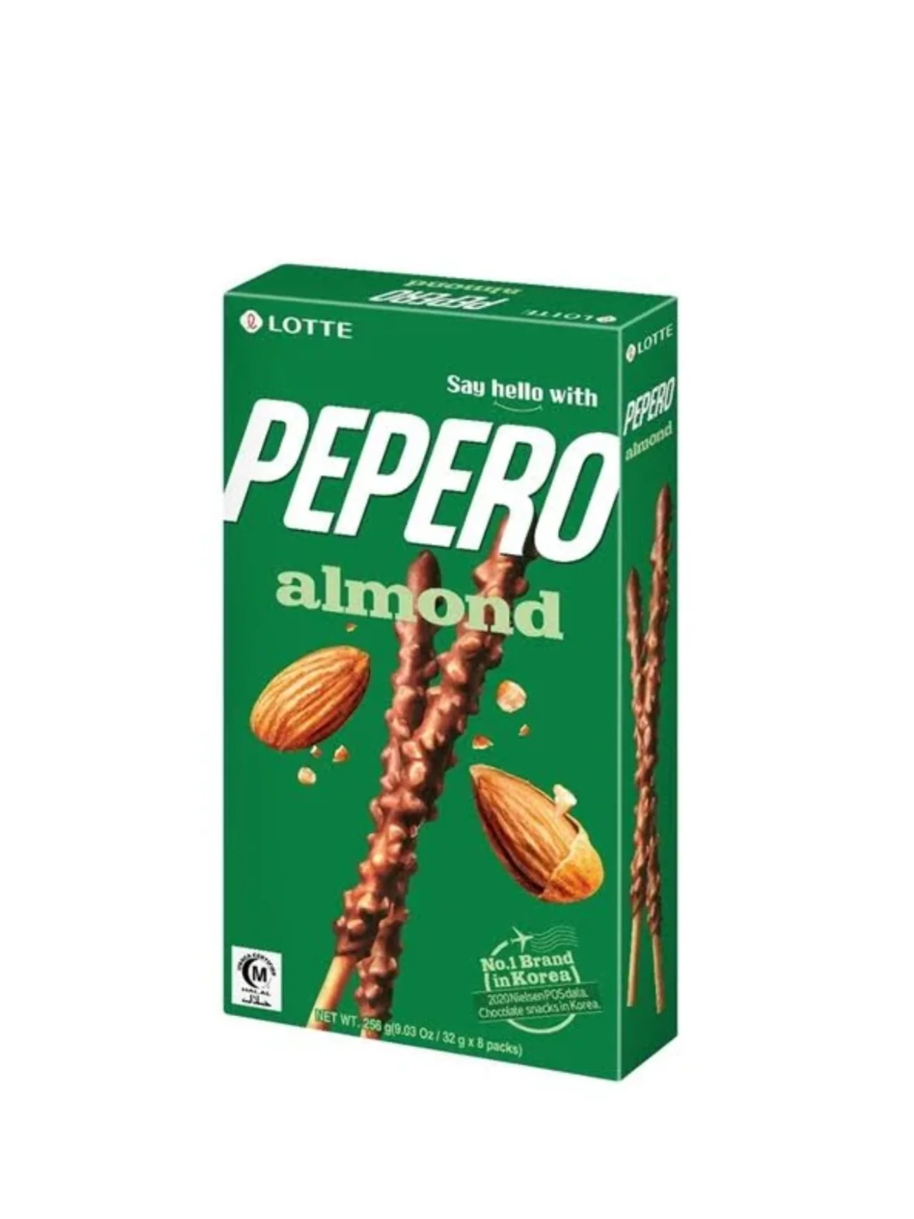 LOTTE PEPERO ALMOND 36GM