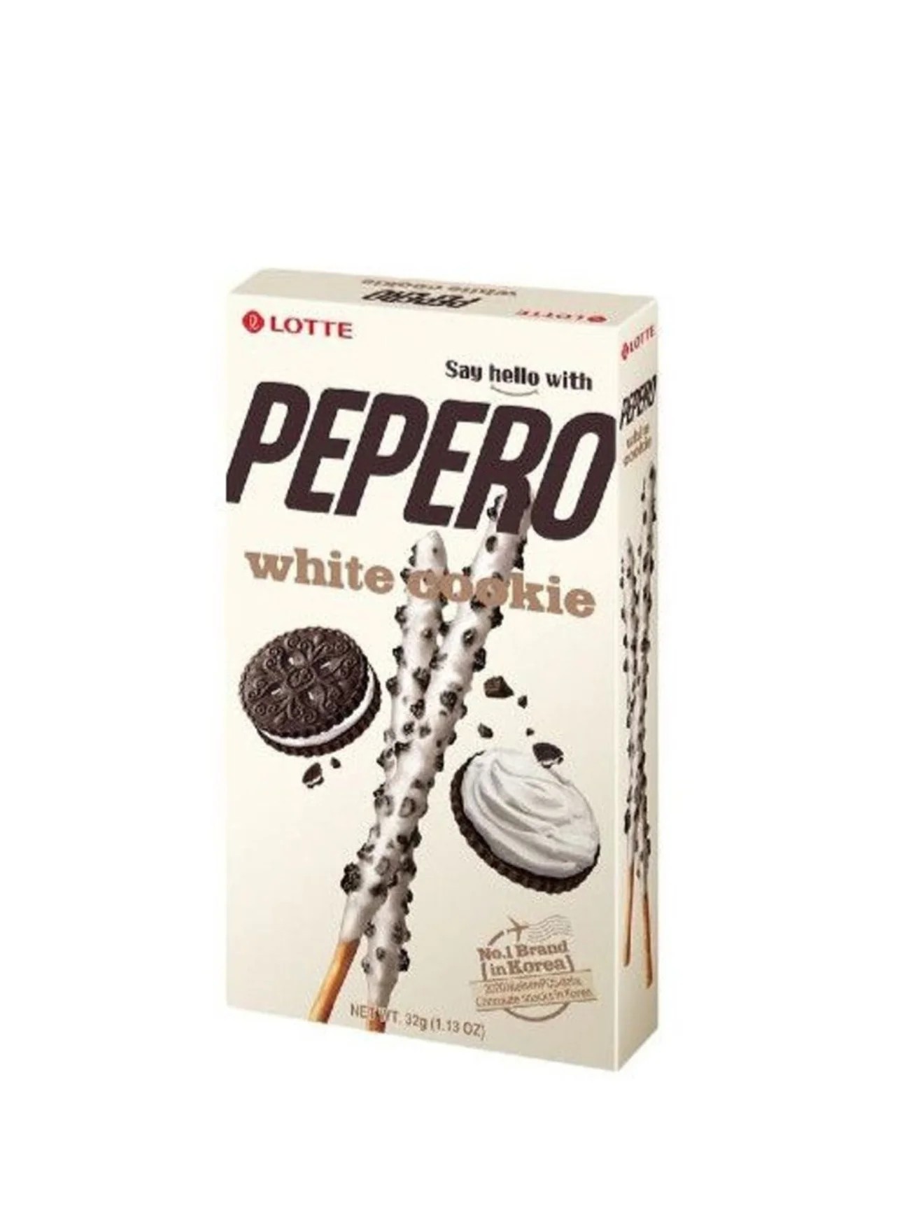 LOTTE PEPERO WHITE COOKIE 32GM