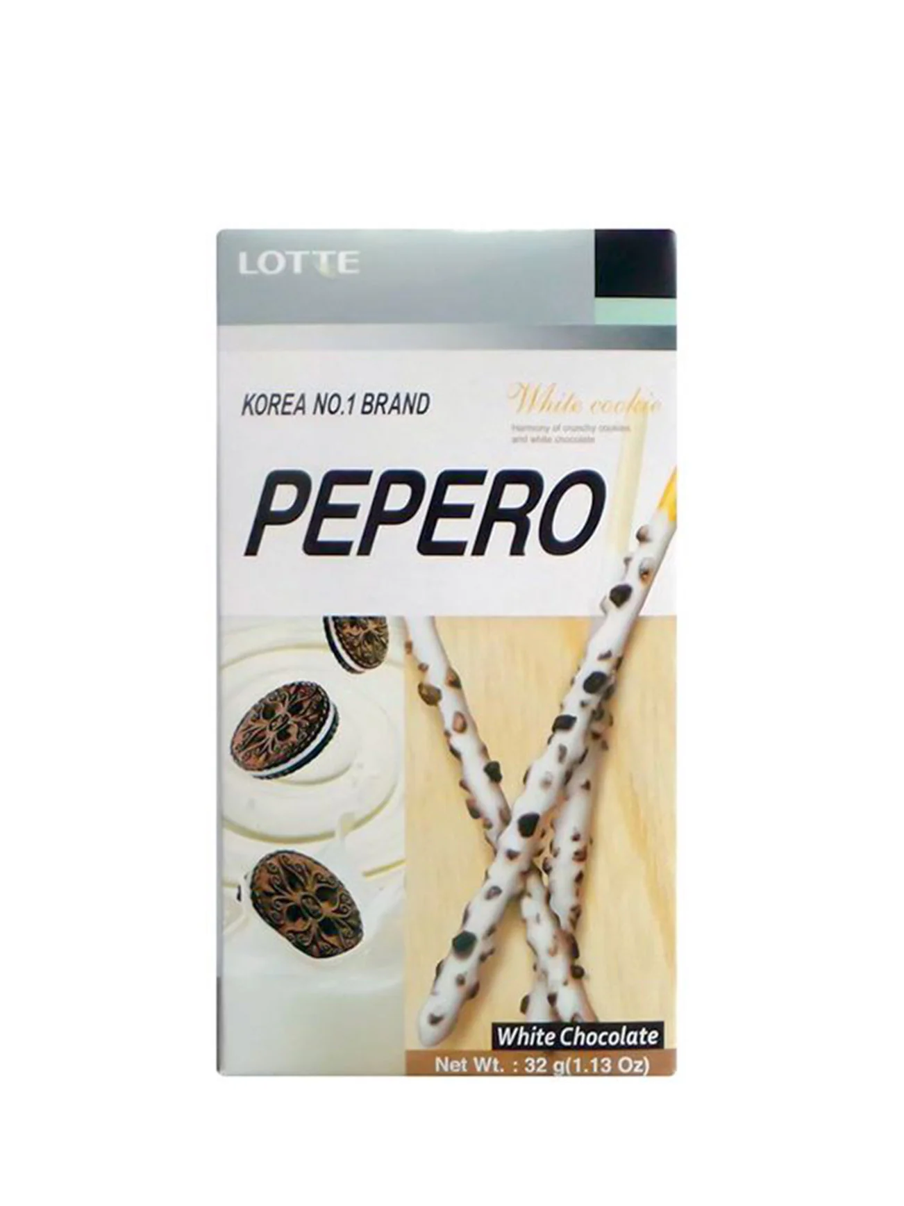 LOTTE PEPERO WHITE COOKIE 32GM - Image 2