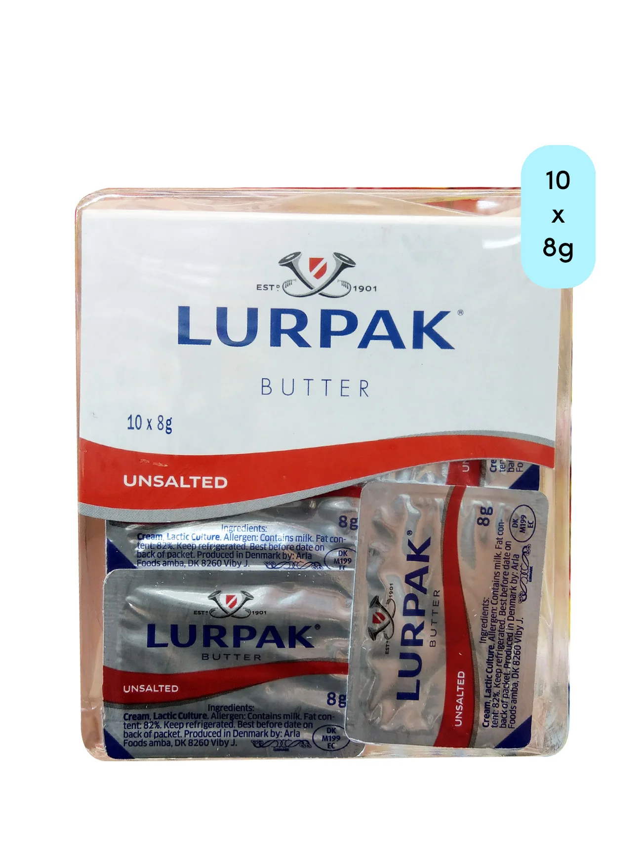 LURPAK BUTTER CUP UNSALTED 10X8GM - Image 2