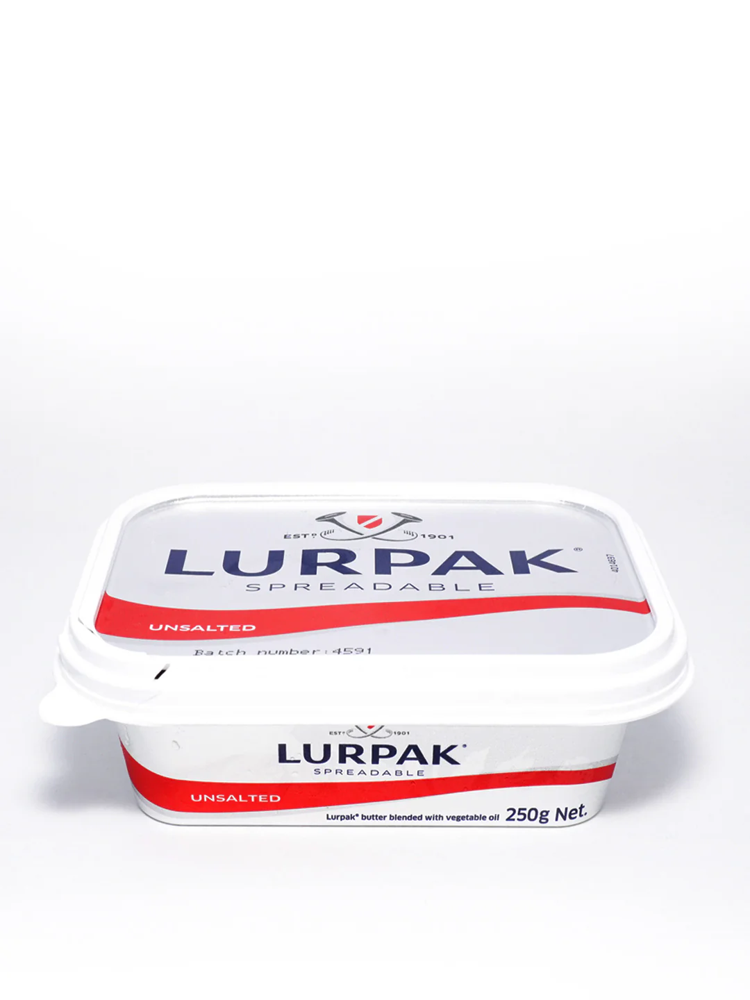 LURPAK SPREADABLE UNSALTED 250G