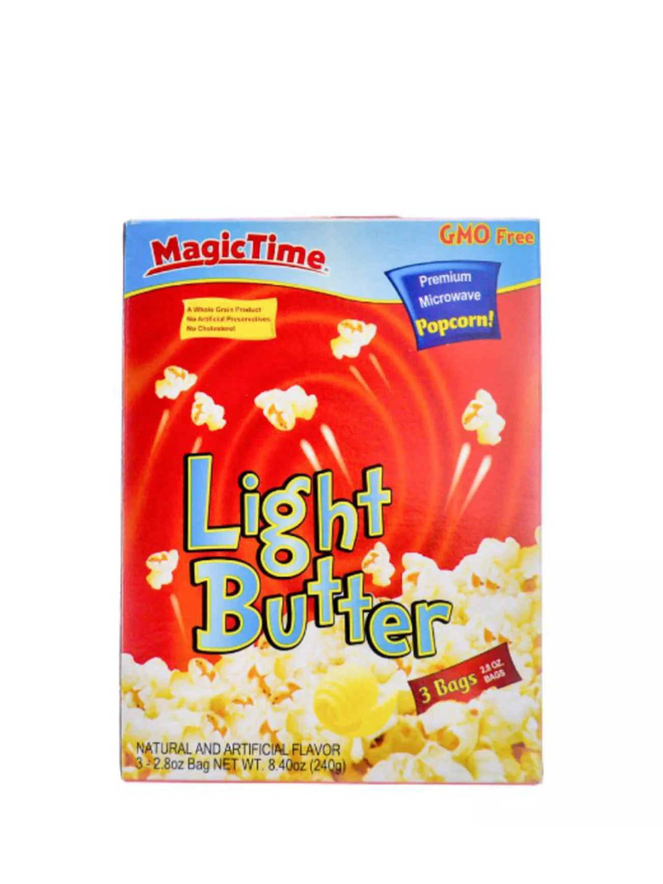 MAGIC TIME POPCORN LIGHT BUTTER 240G