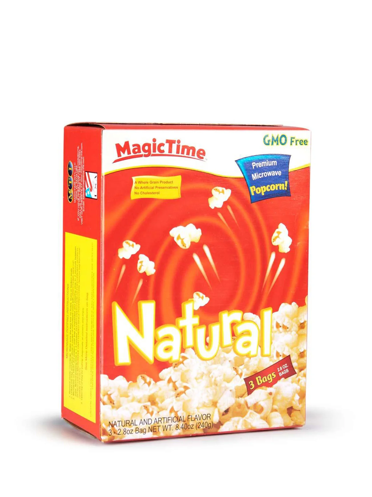 MAGIC TIME POPCORN NATURAL 240G