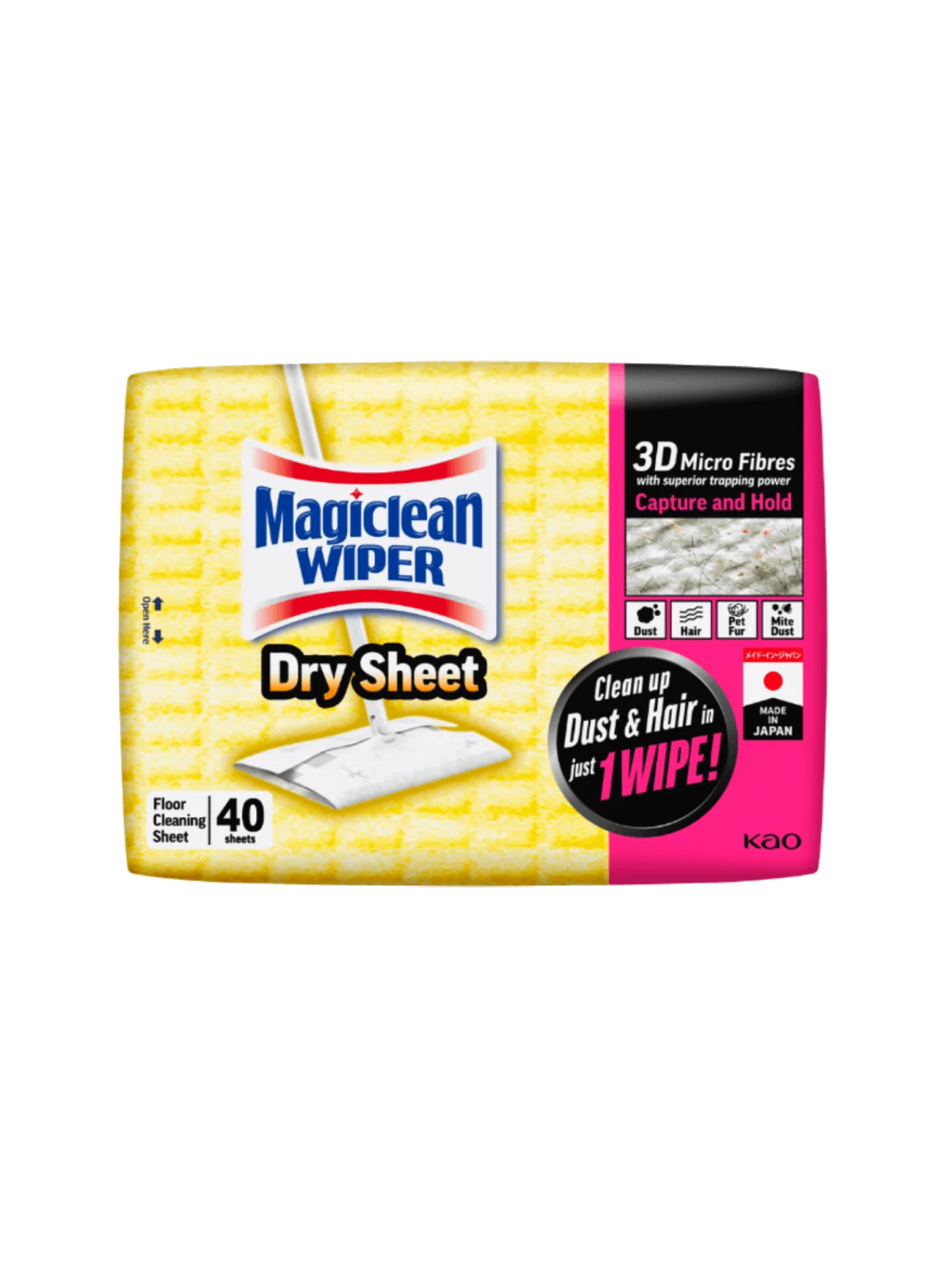 MAGICLEAN WIPER SHEET 40S