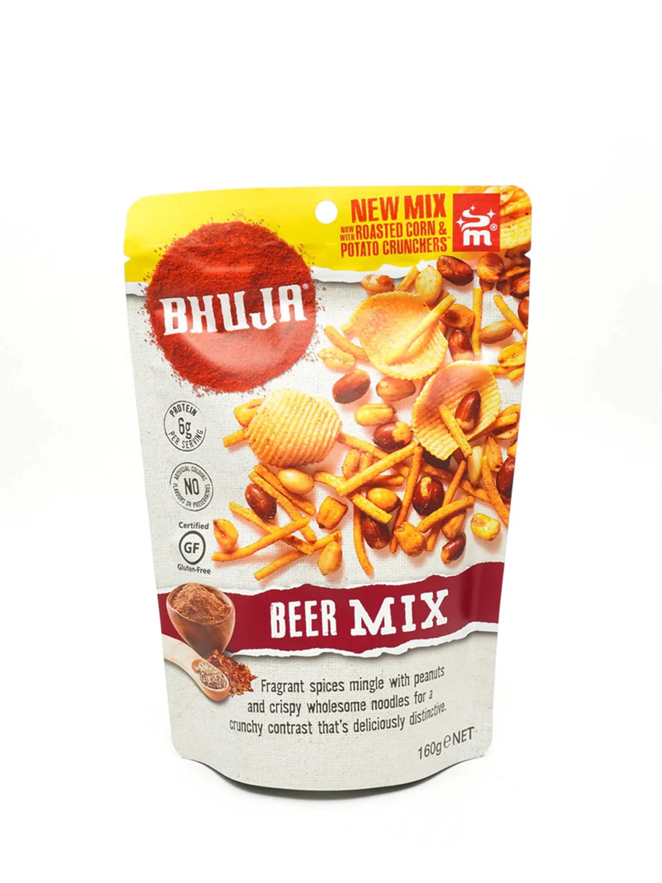 MAJANS BHUJA BEER MIX 160G