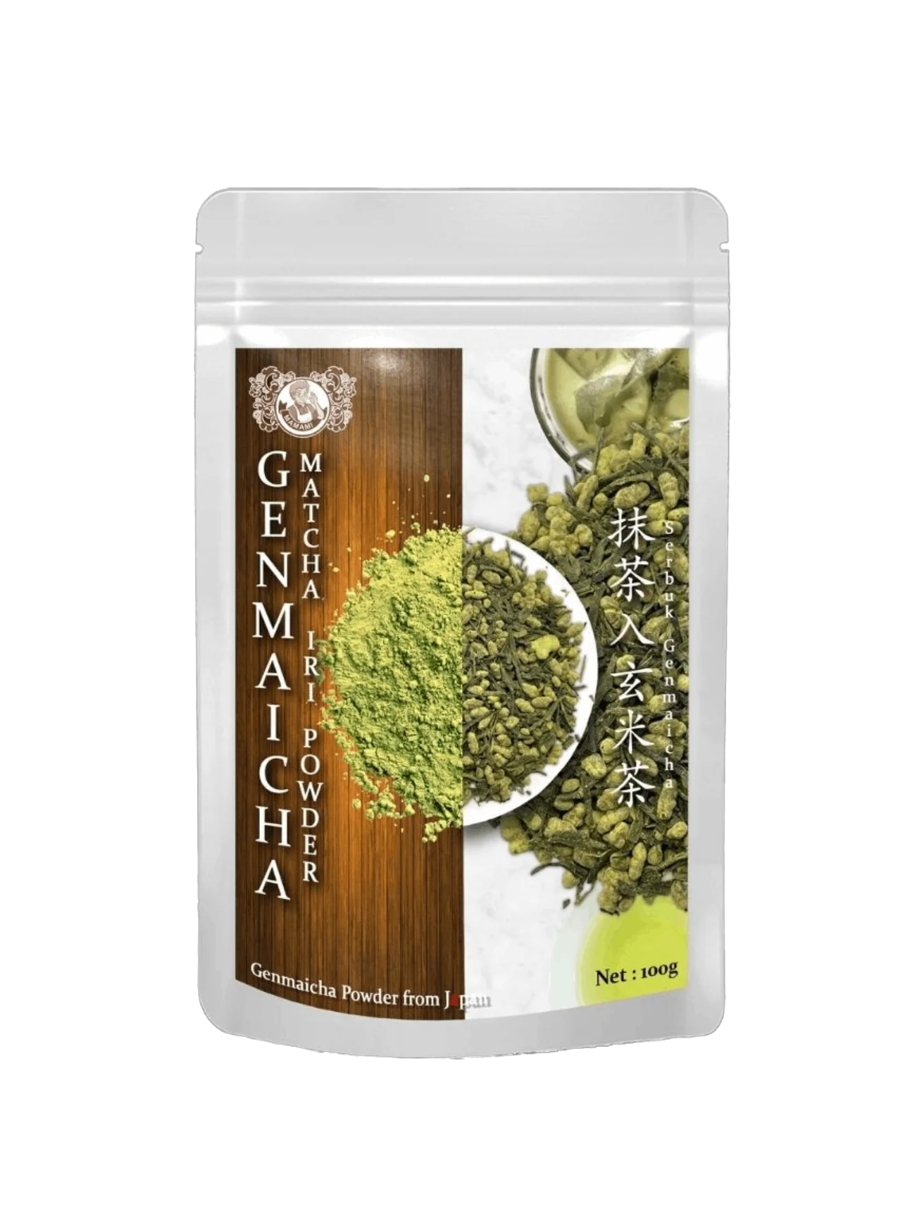 MAMAMI JAPANESE GENMAICHA POWDER 100G