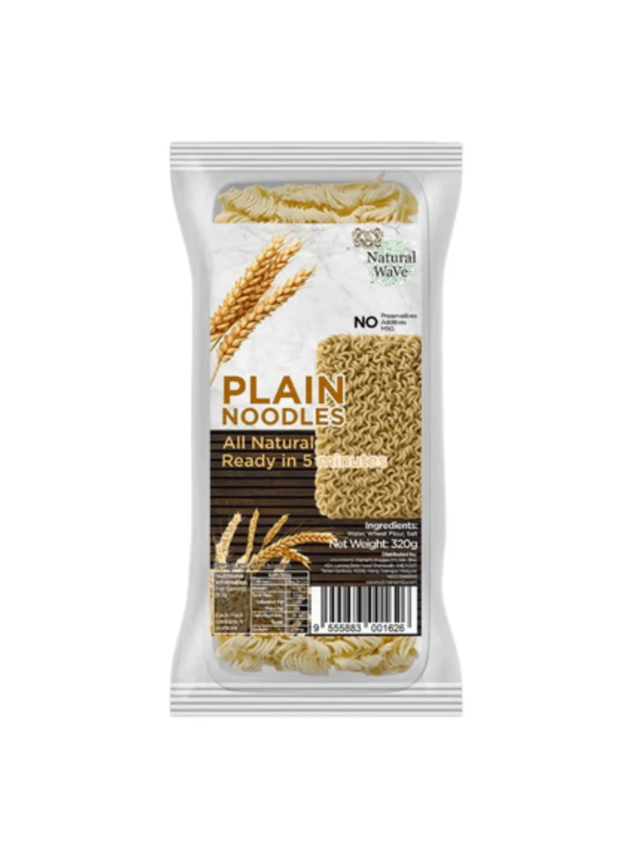 MAMAMI NATURAL WAVE PLAIN INSTANT NOODLE 320G