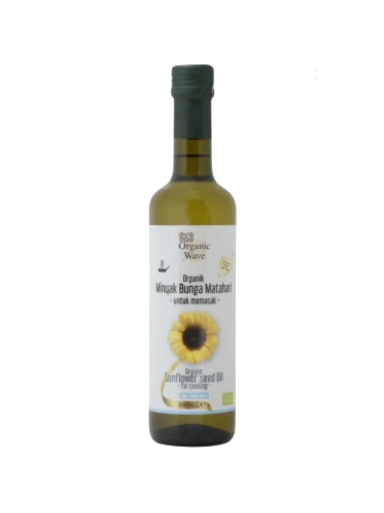 MAMAMI ORG COOKING SUNFLOWER OIL 500ML - Image 2