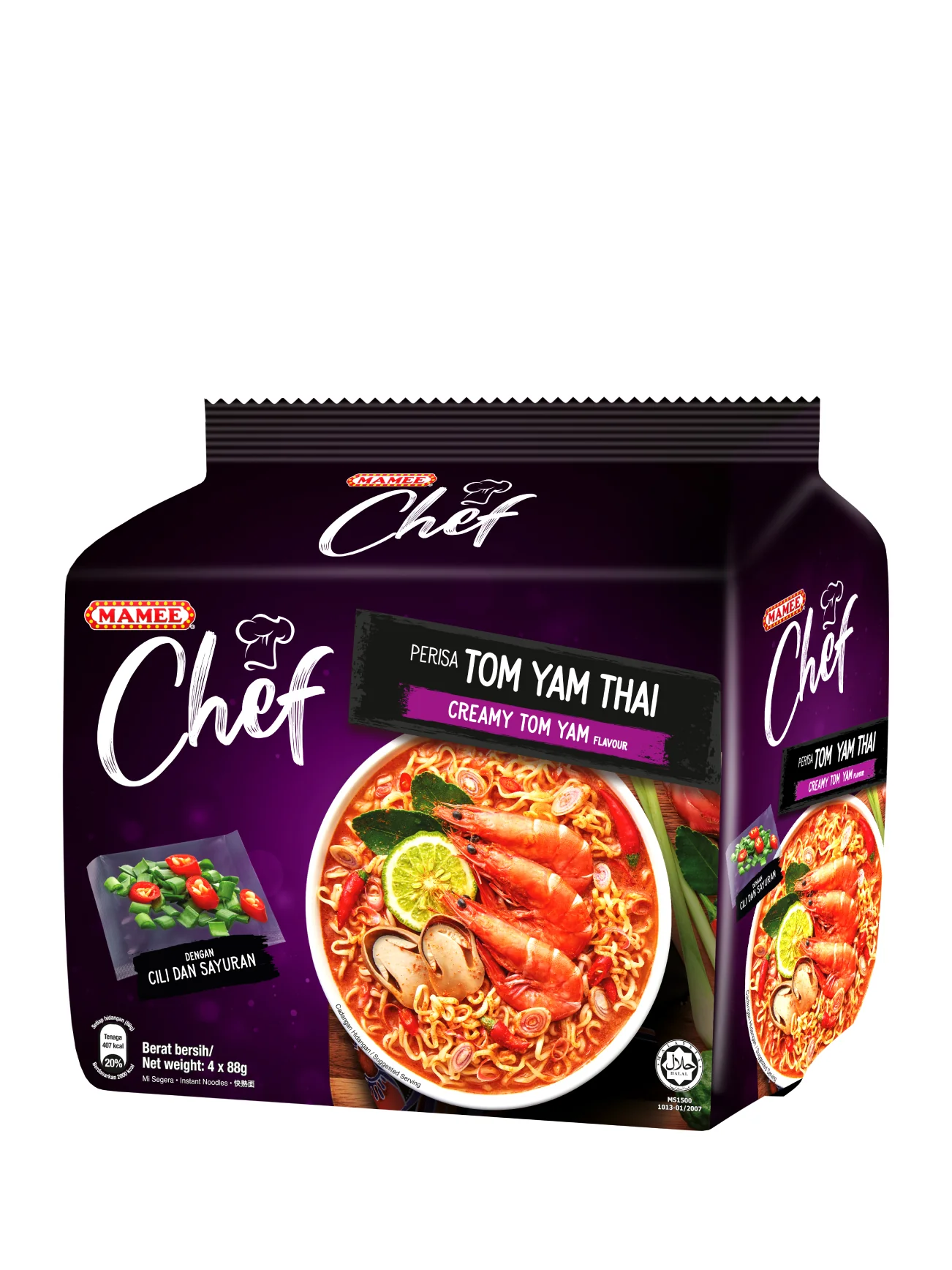 MAMEE CHEF CREAMY TOM YAM 4X82G
