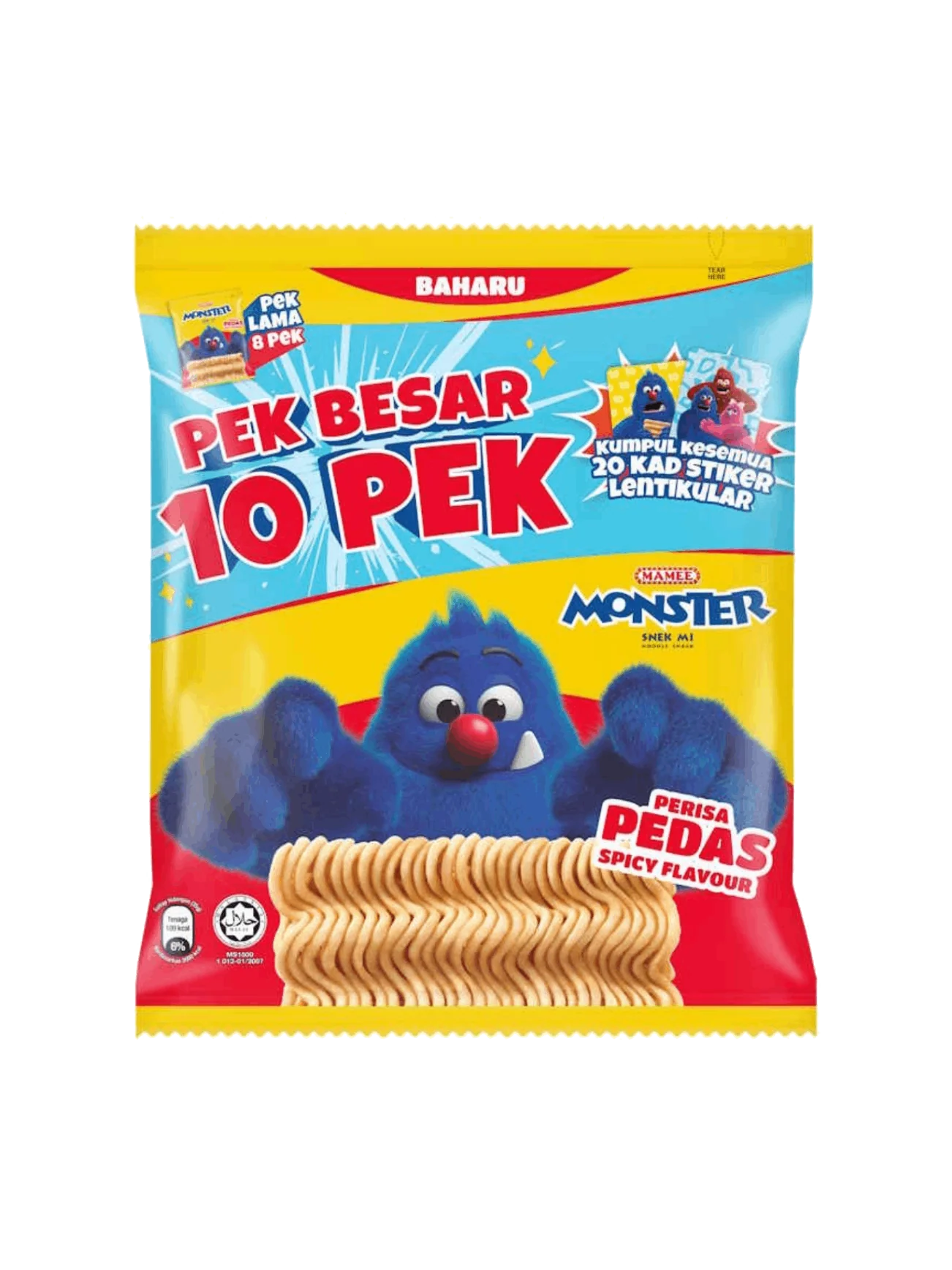 MAMEE MONSTER FAMILY PACK HOT & SPICY 10X25G