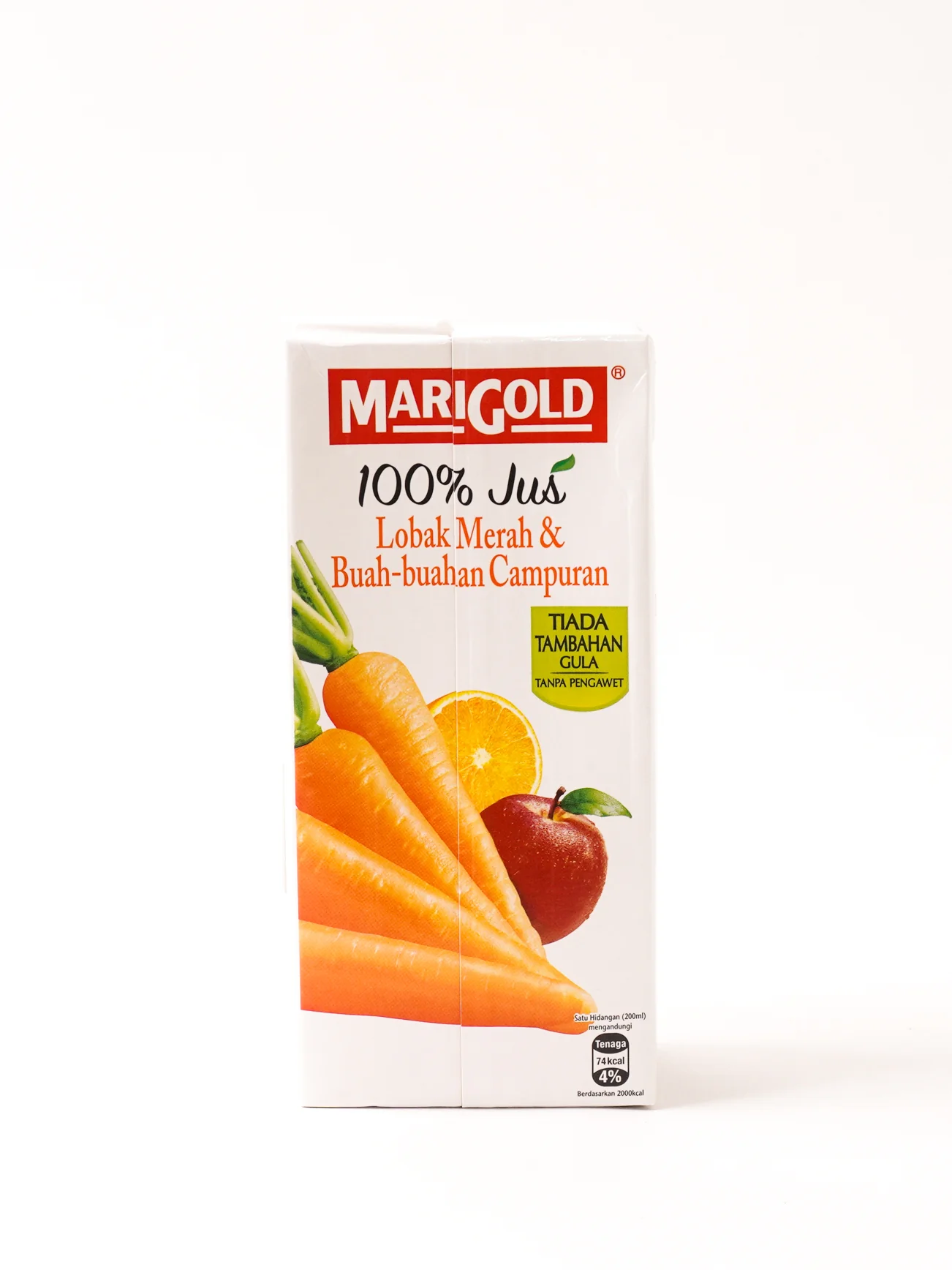 MARIGOLD 100% JUICE CARROT MIX FRUIT 1L - Image 3
