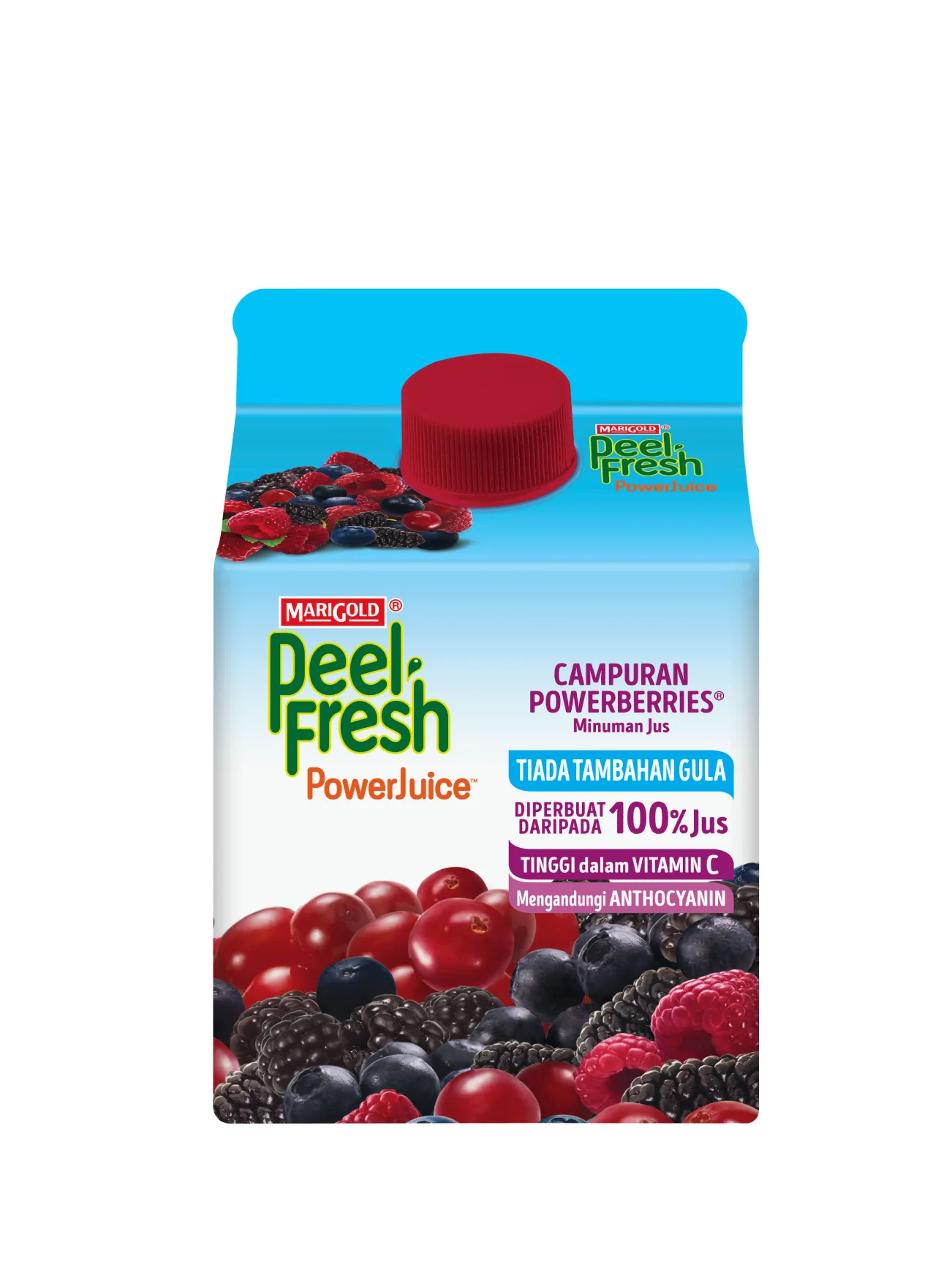 MARIGOLD PEEL FRESH N/SGR BERRIES 300ML - Image 3