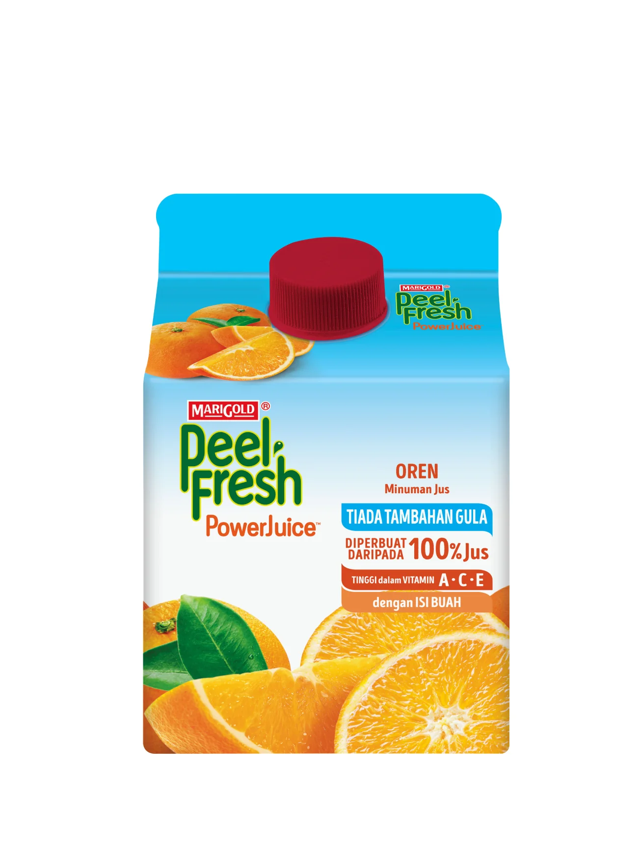 MARIGOLD PEEL FRESH N/SGR ORANGE 300ML - Image 3