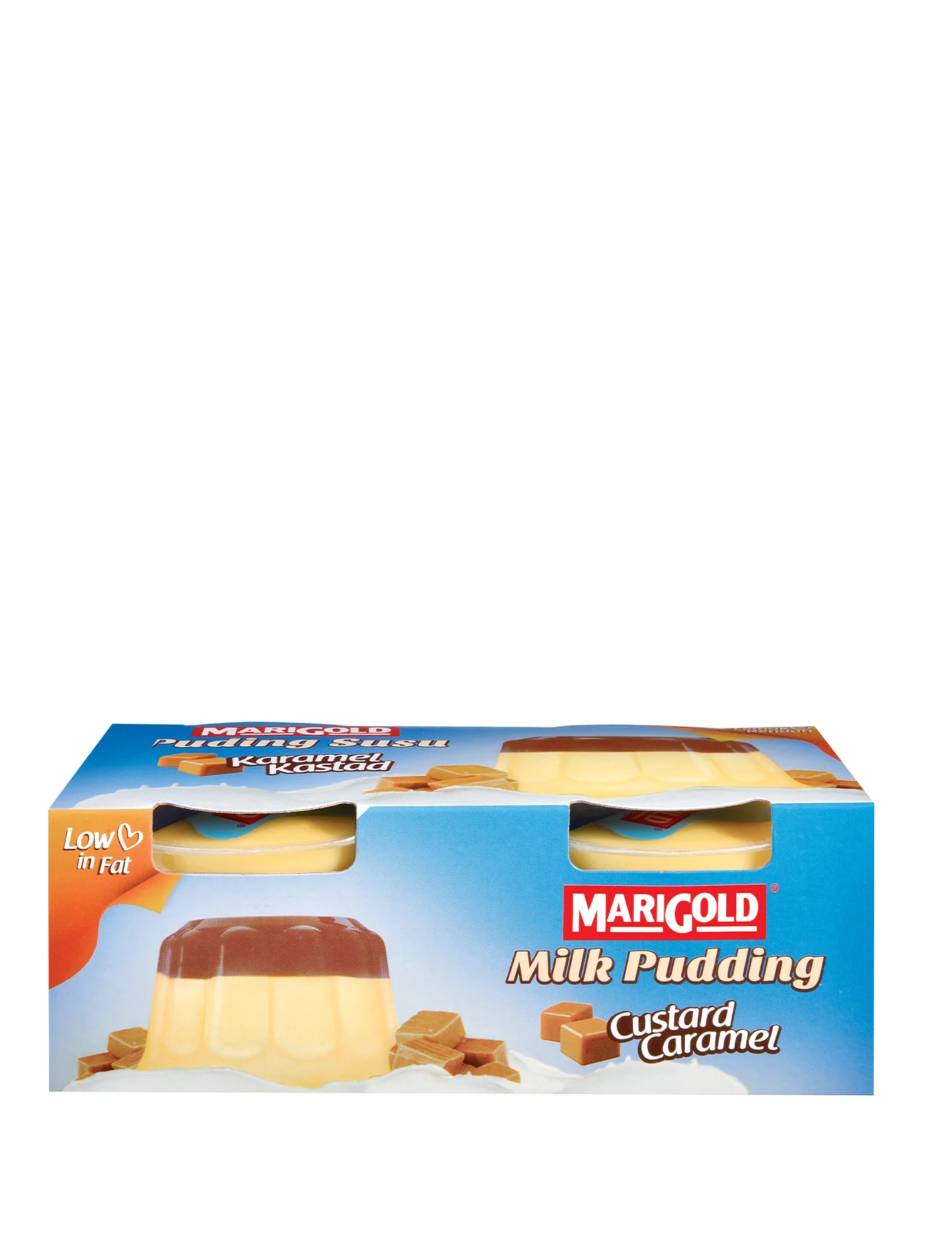 MARIGOLD PUDDING CUSTARD CARAMEL 2X95GM - Image 2