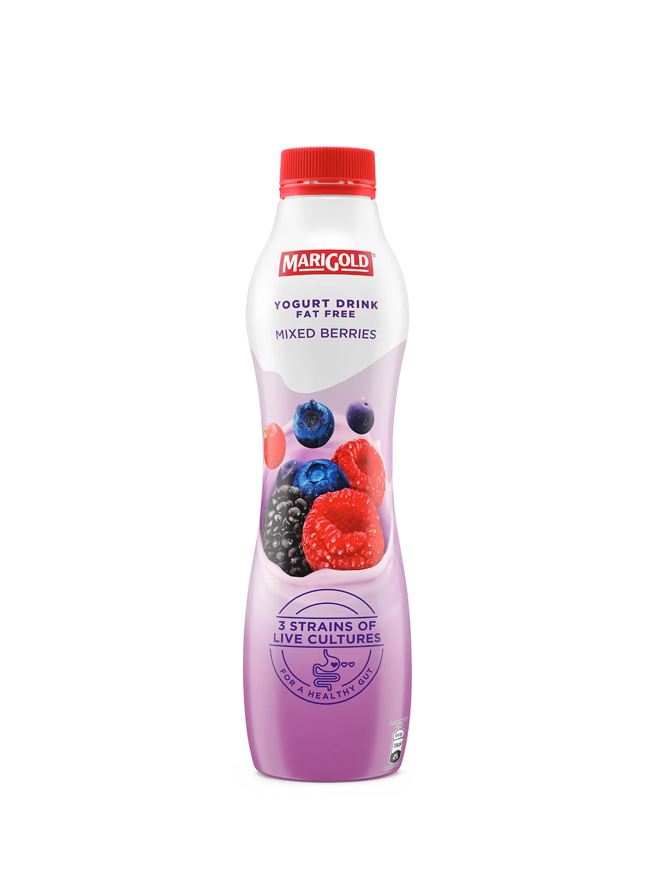 MARIGOLD YOGURT DRINK M/BERRIES FF 700G
