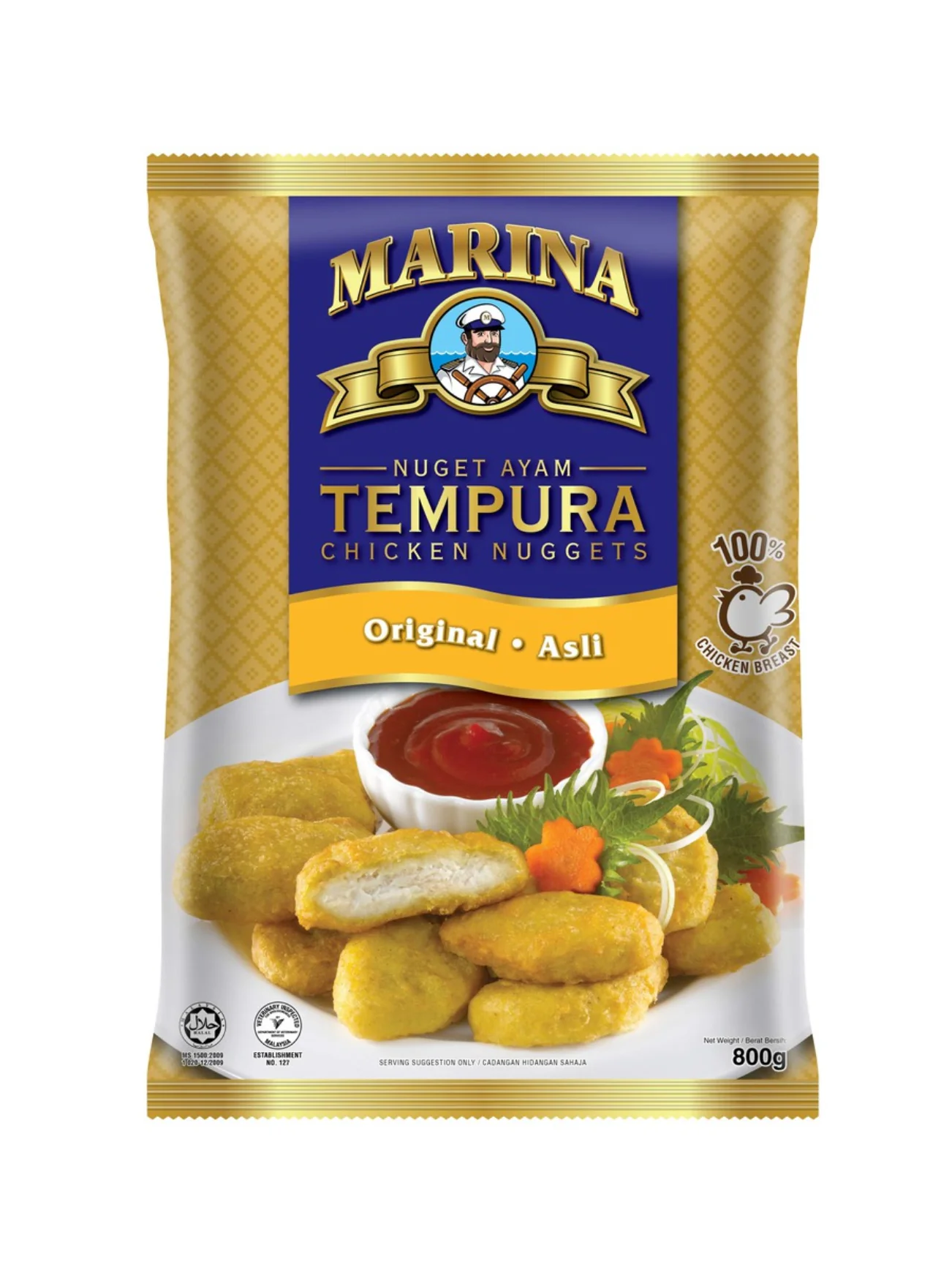 MARINA TEMPURA CHICKEN NUGGET 750G