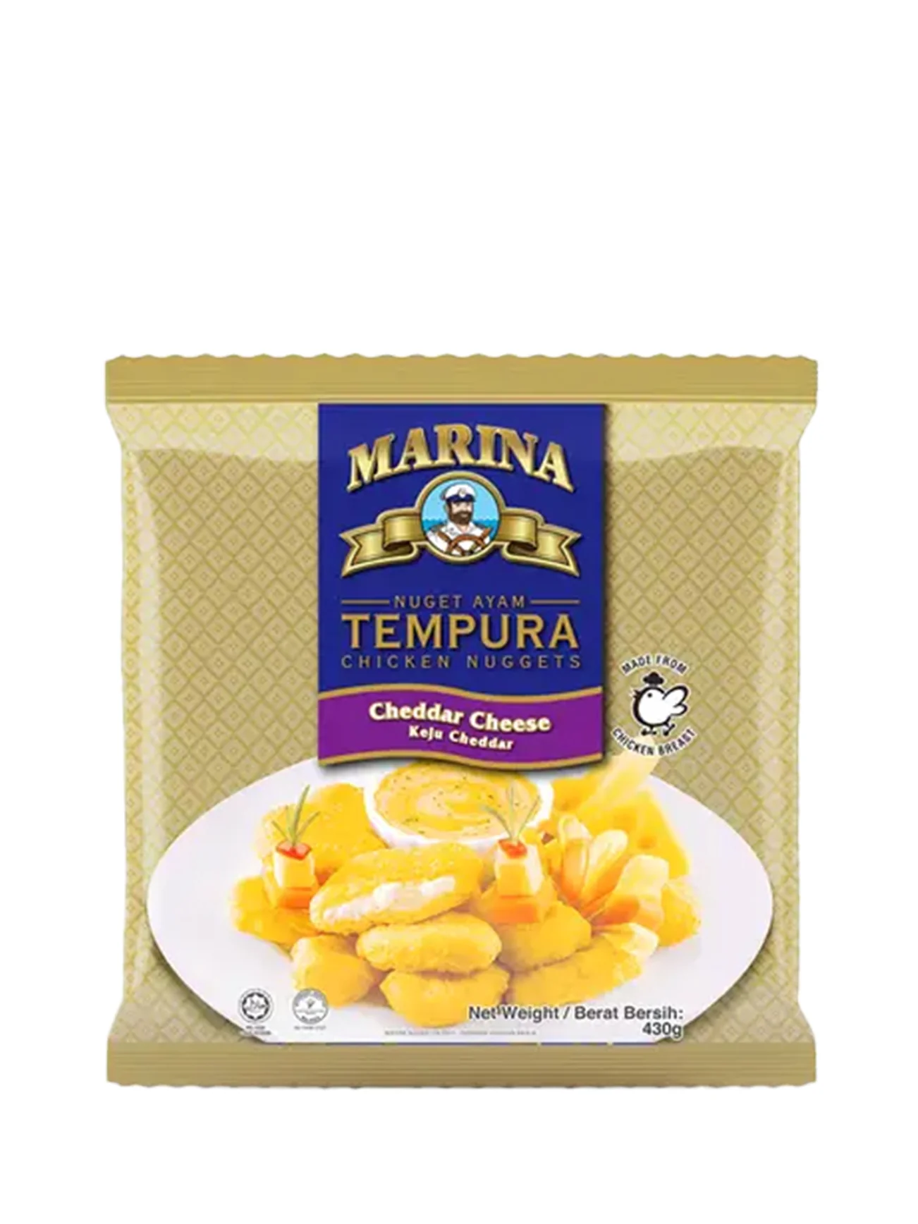 MARINA TEMPURA CHICKEN NUGGET CHEESE 430G
