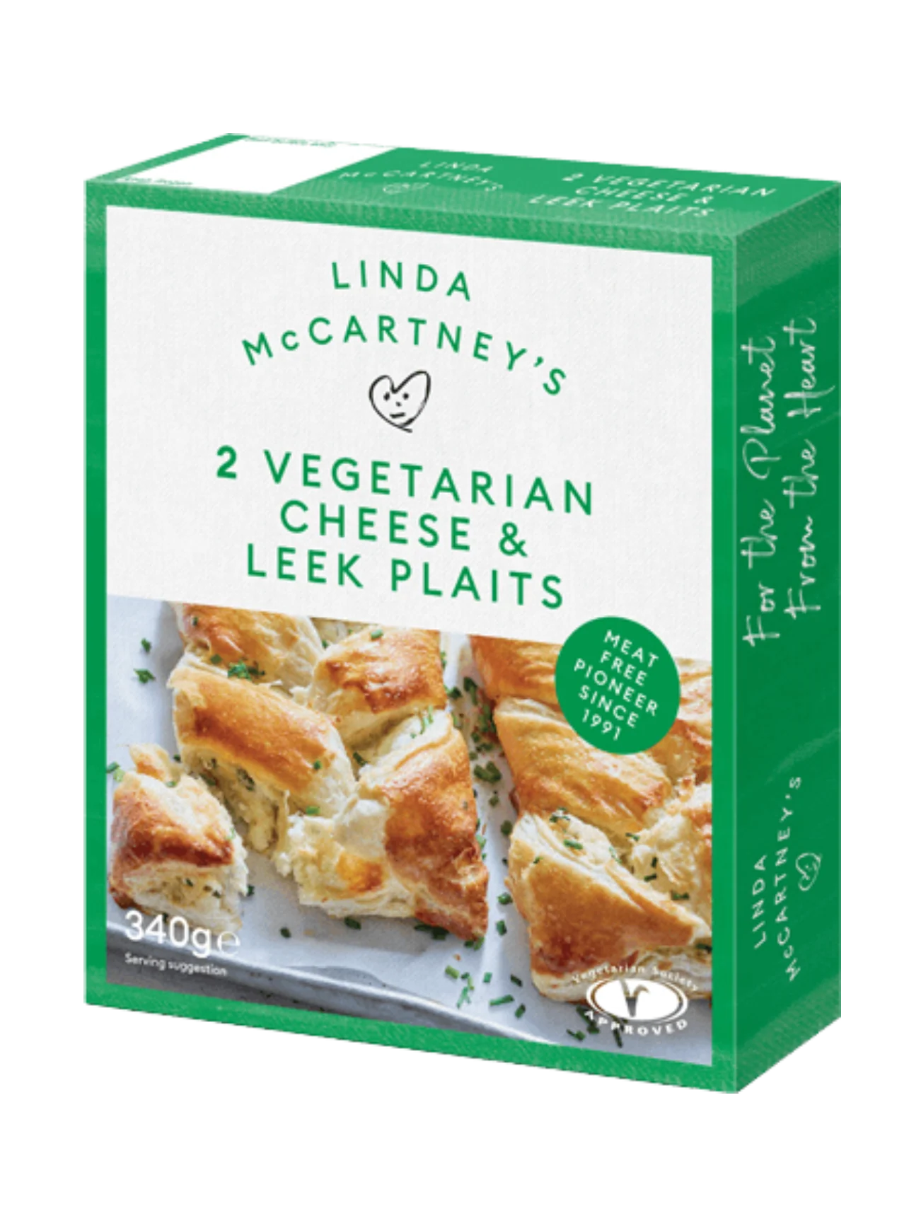 MCCART CHS/LEEK/ONION PLAIT 340G